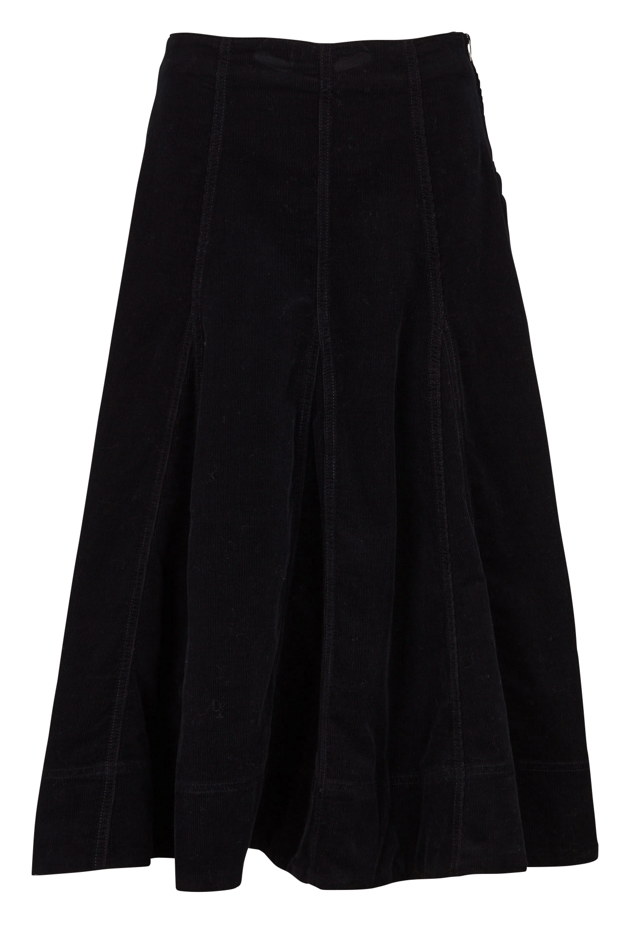 Ribbed cotton midi skirt SUD EXPRESS