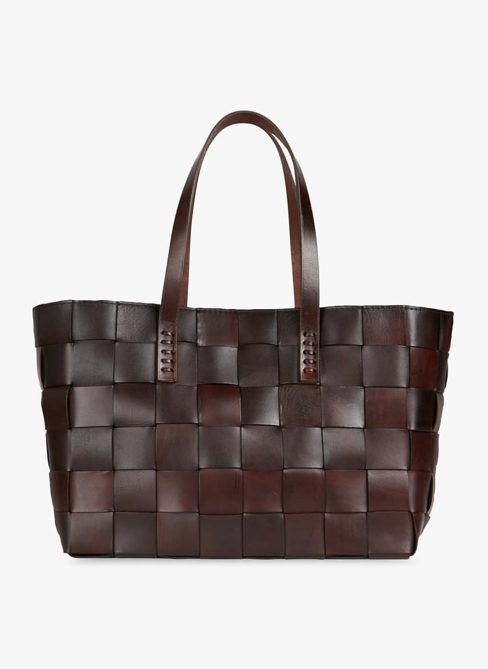 Dragon top dames bruin