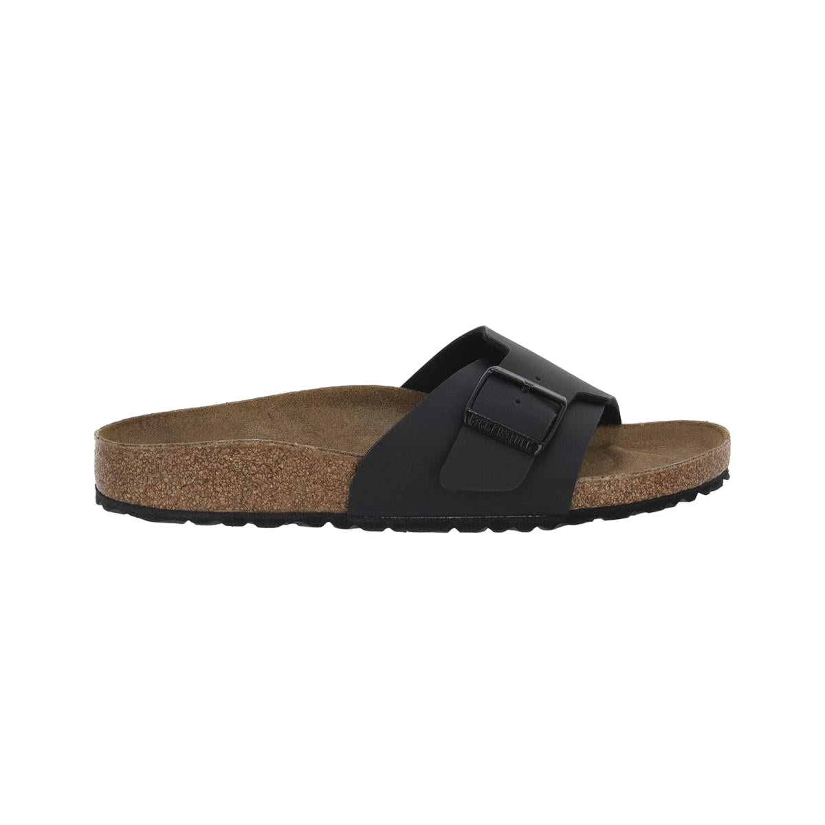 Faux leather sandals BIRKENSTOCK Black