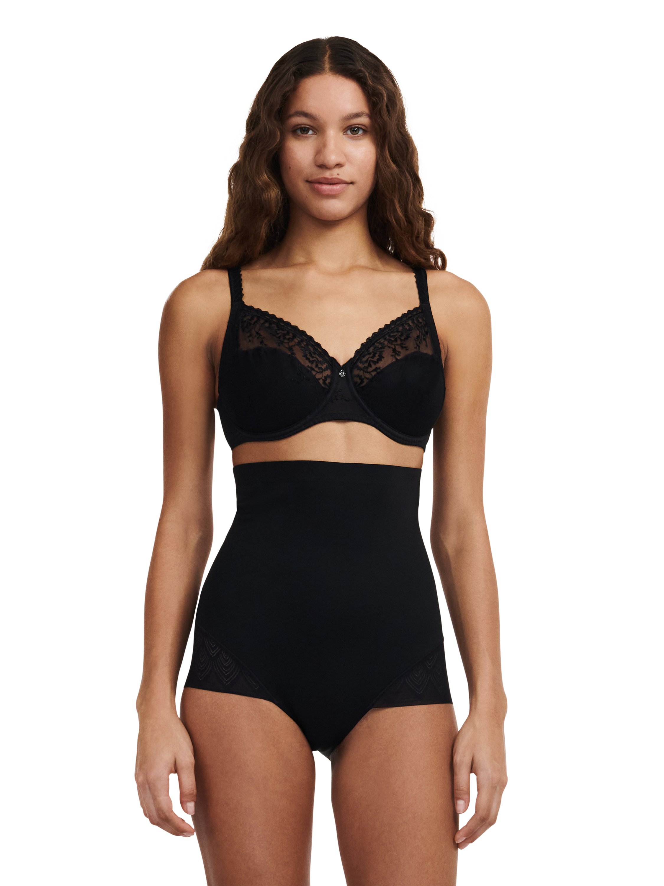 Extra-high-waisted panties CHANTELLE Black