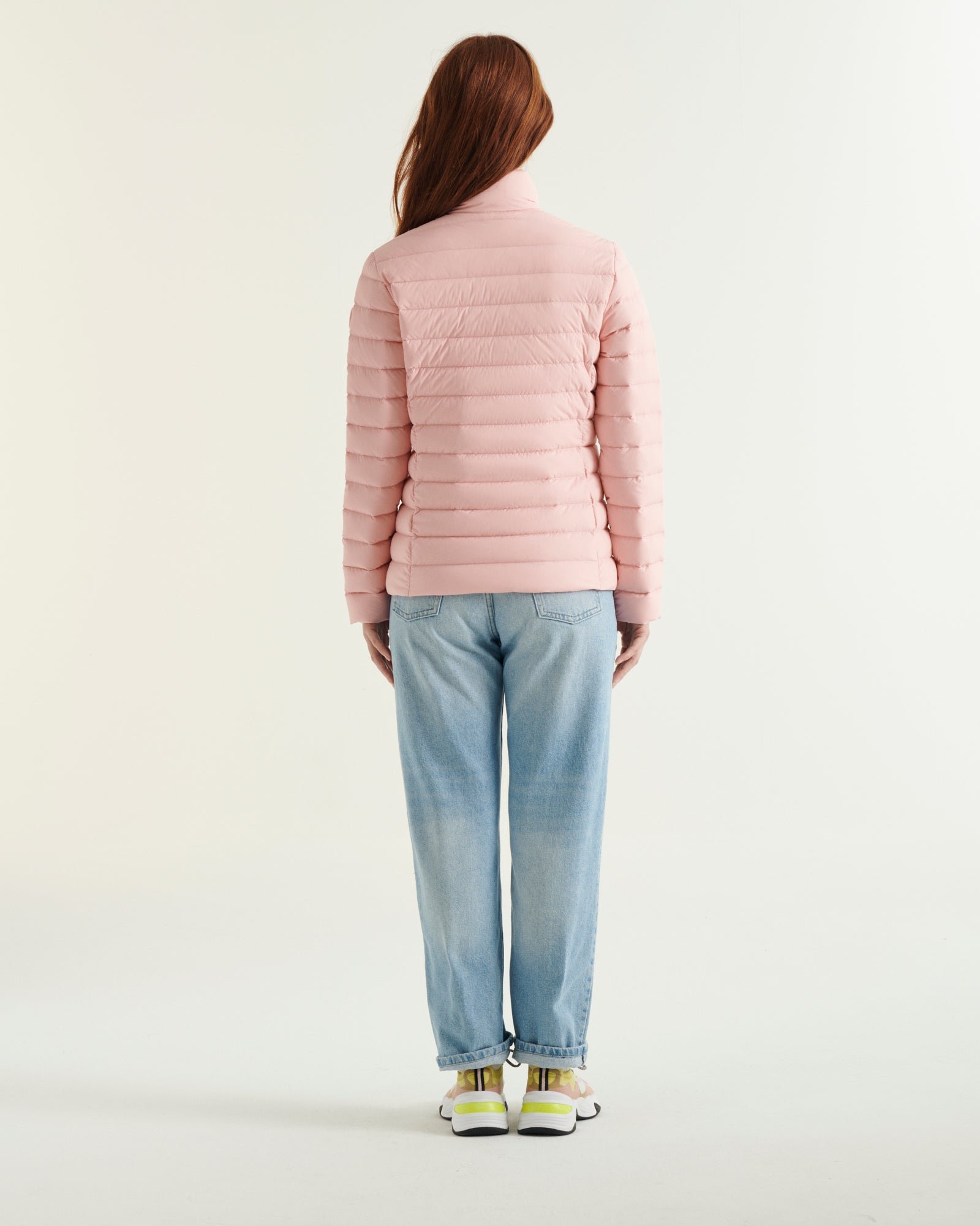 Lightweight stretch down jacket Maia JOTT Pink