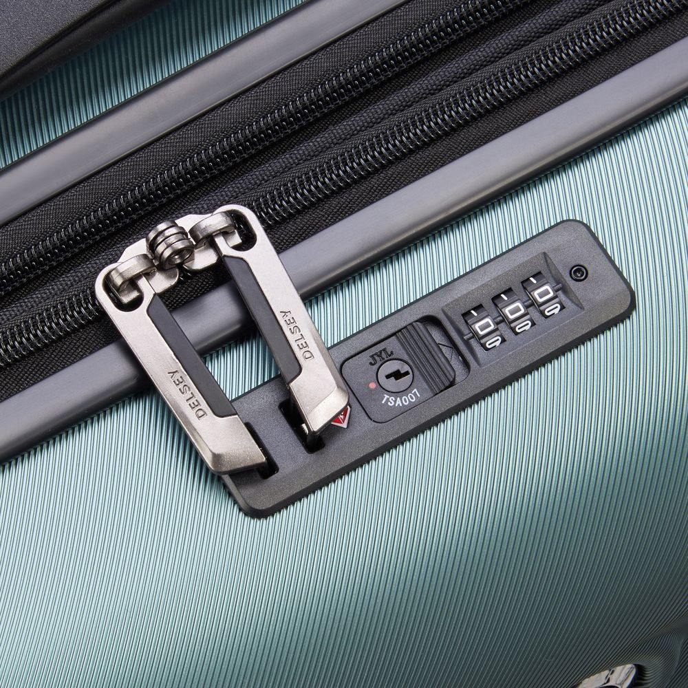 Rigid cabin suitcase DELSEY PARIS Green