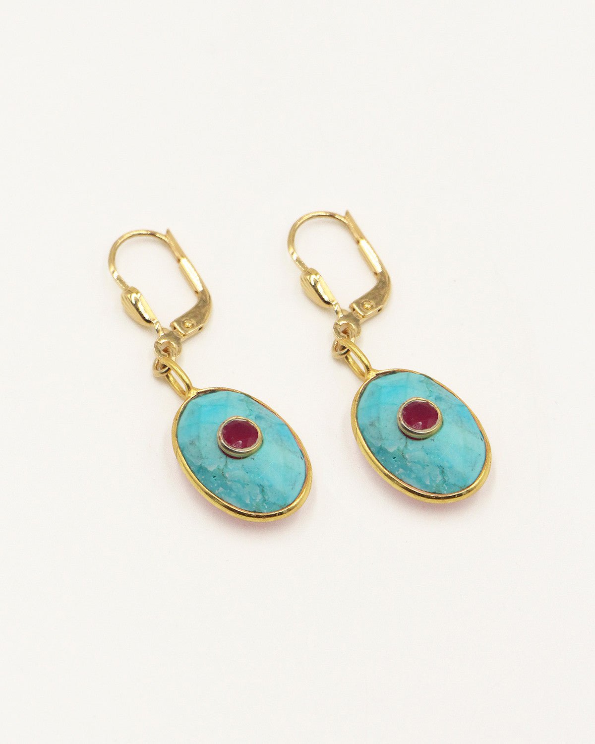 Earrings NILAI Blue