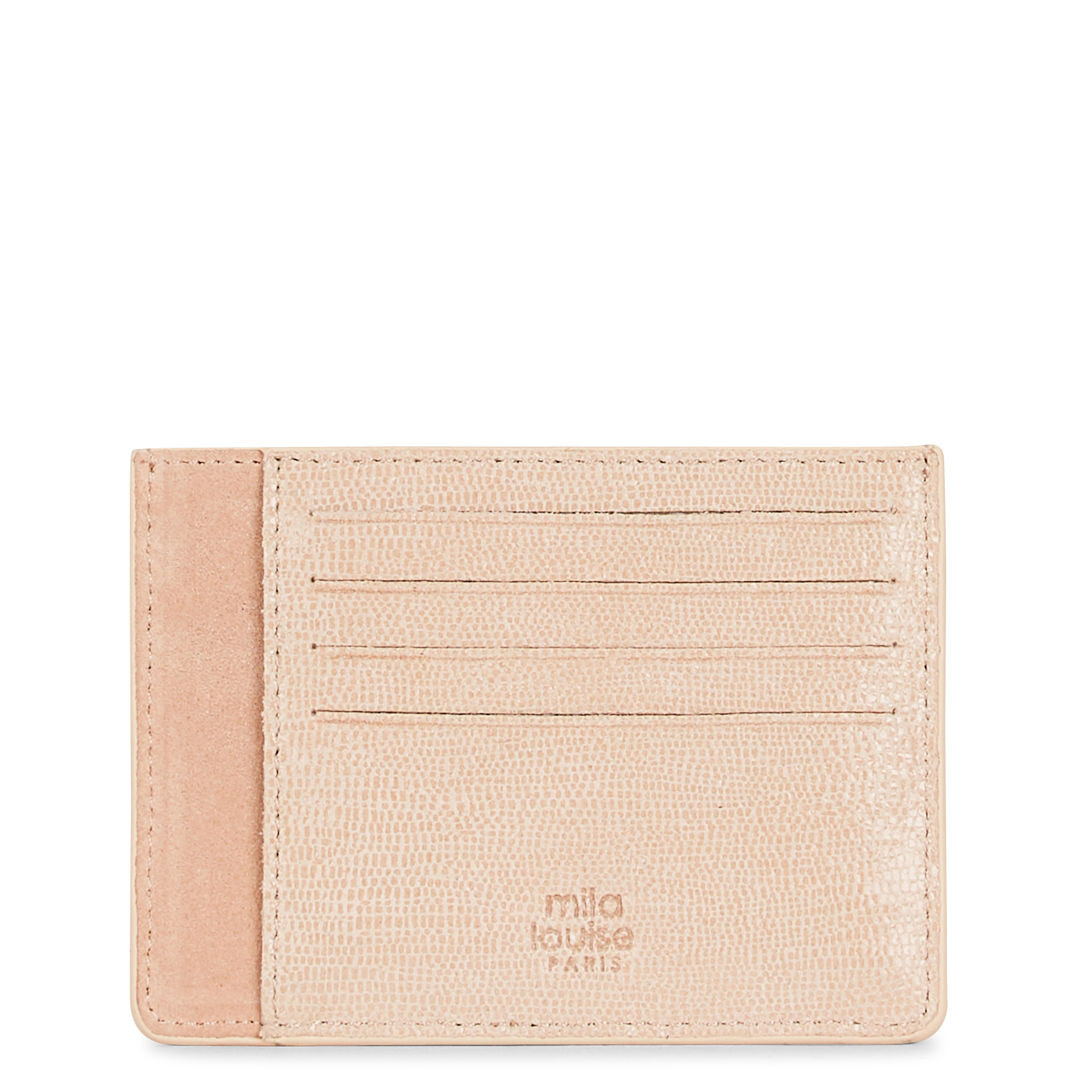 - 100 % Leder, - 6 Kartenschlitze, - 1 zentrale Tasche, - Maße: B10 x H7 cm. MILA LOUISE Rosa