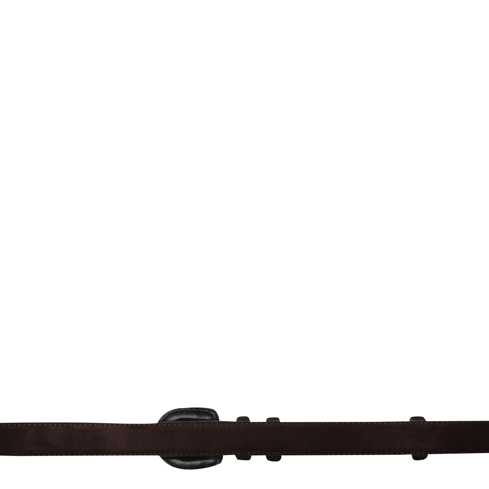 Ceinture à boucle en daim GRACE ET MILA Marron