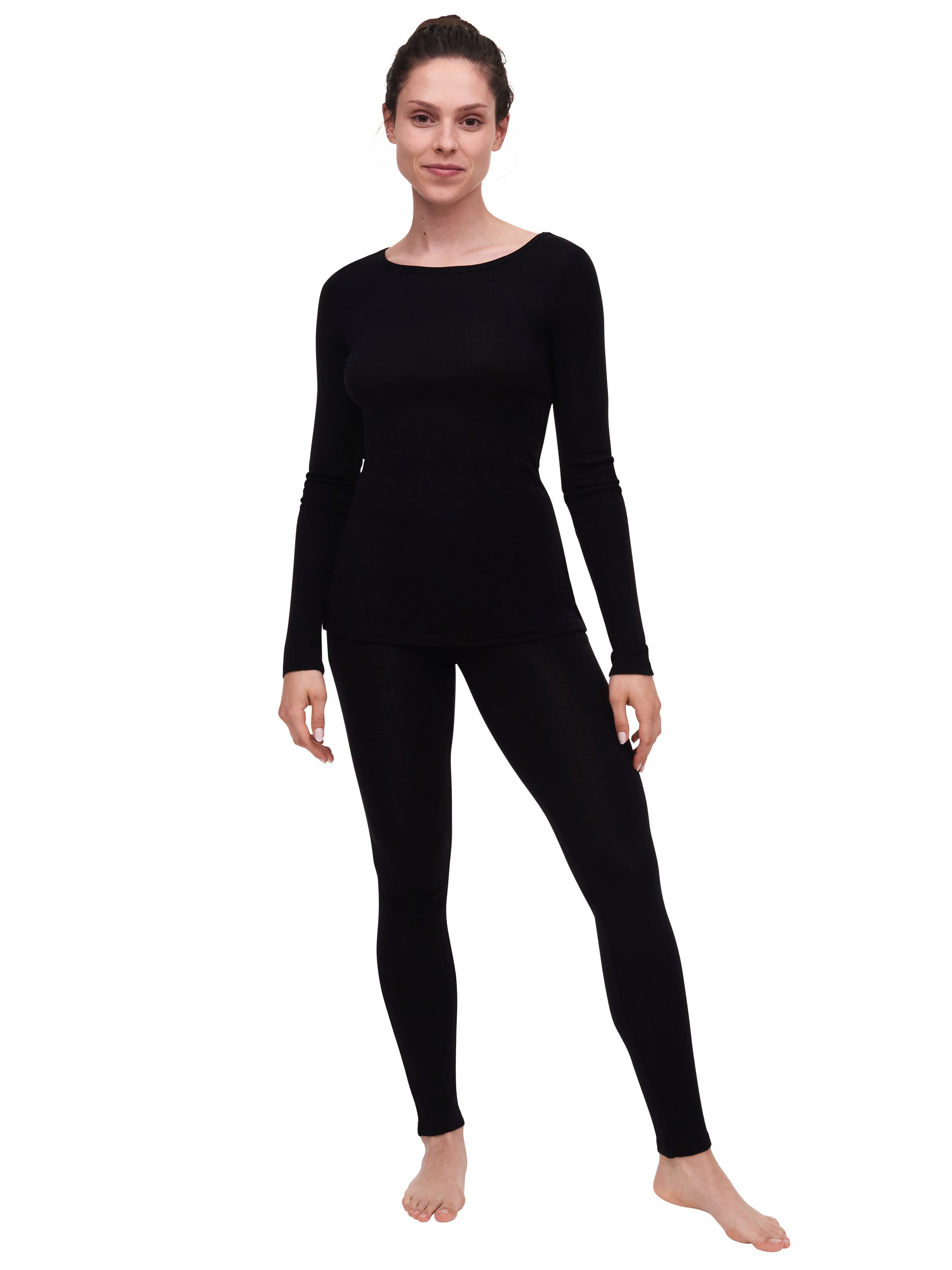 Long-sleeve T-shirt | Black CHANTELLE Women