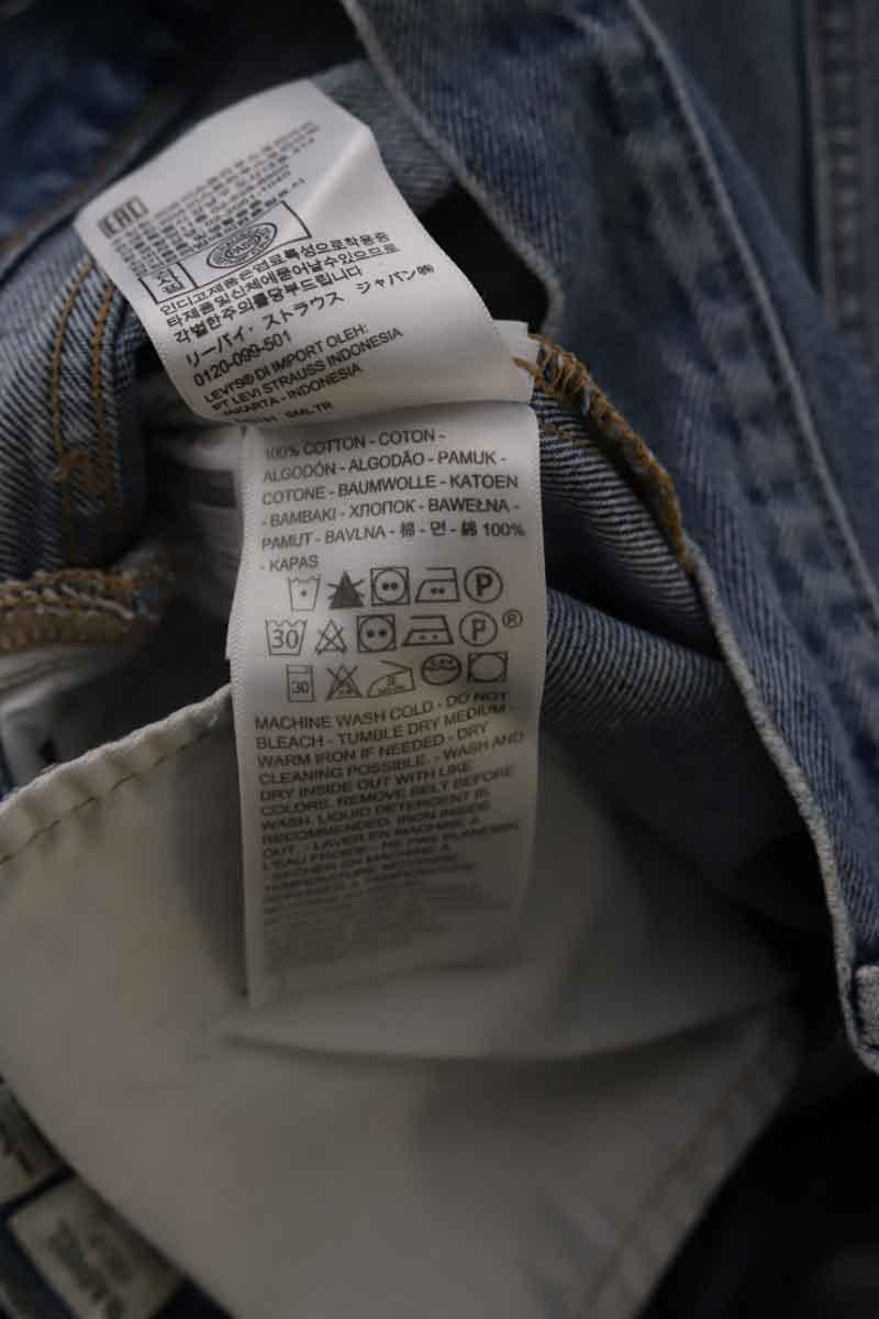 Cotton jeans LEVI'S - Seconde main Blue