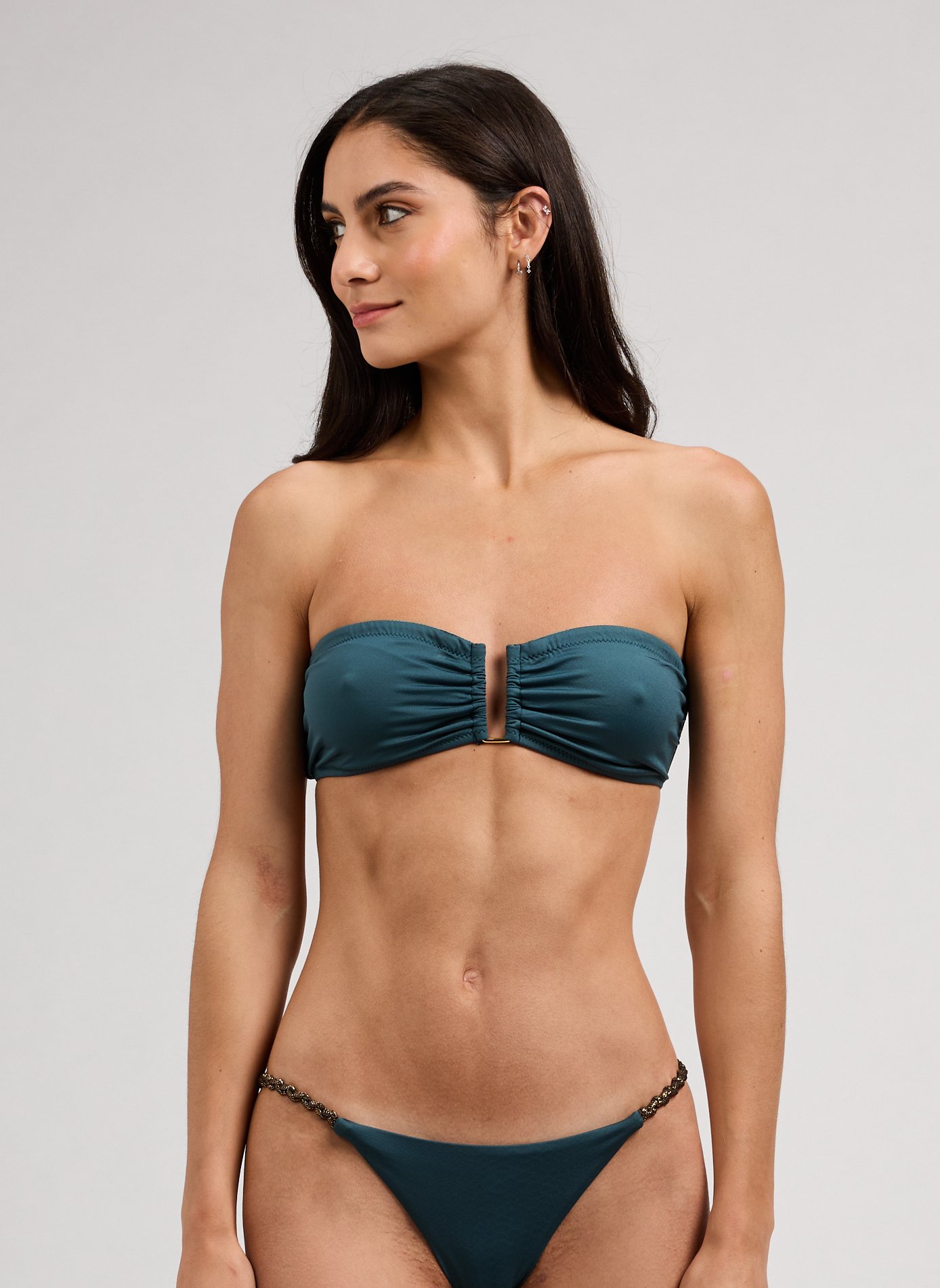 Bandeaubikini BELIZA Blauw