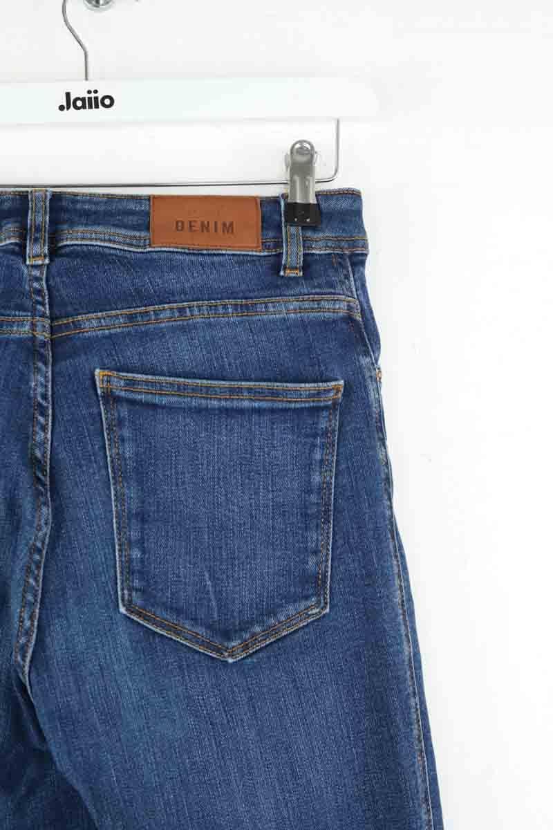 Cotton skinny jeans SEZANE - Seconde main Blue