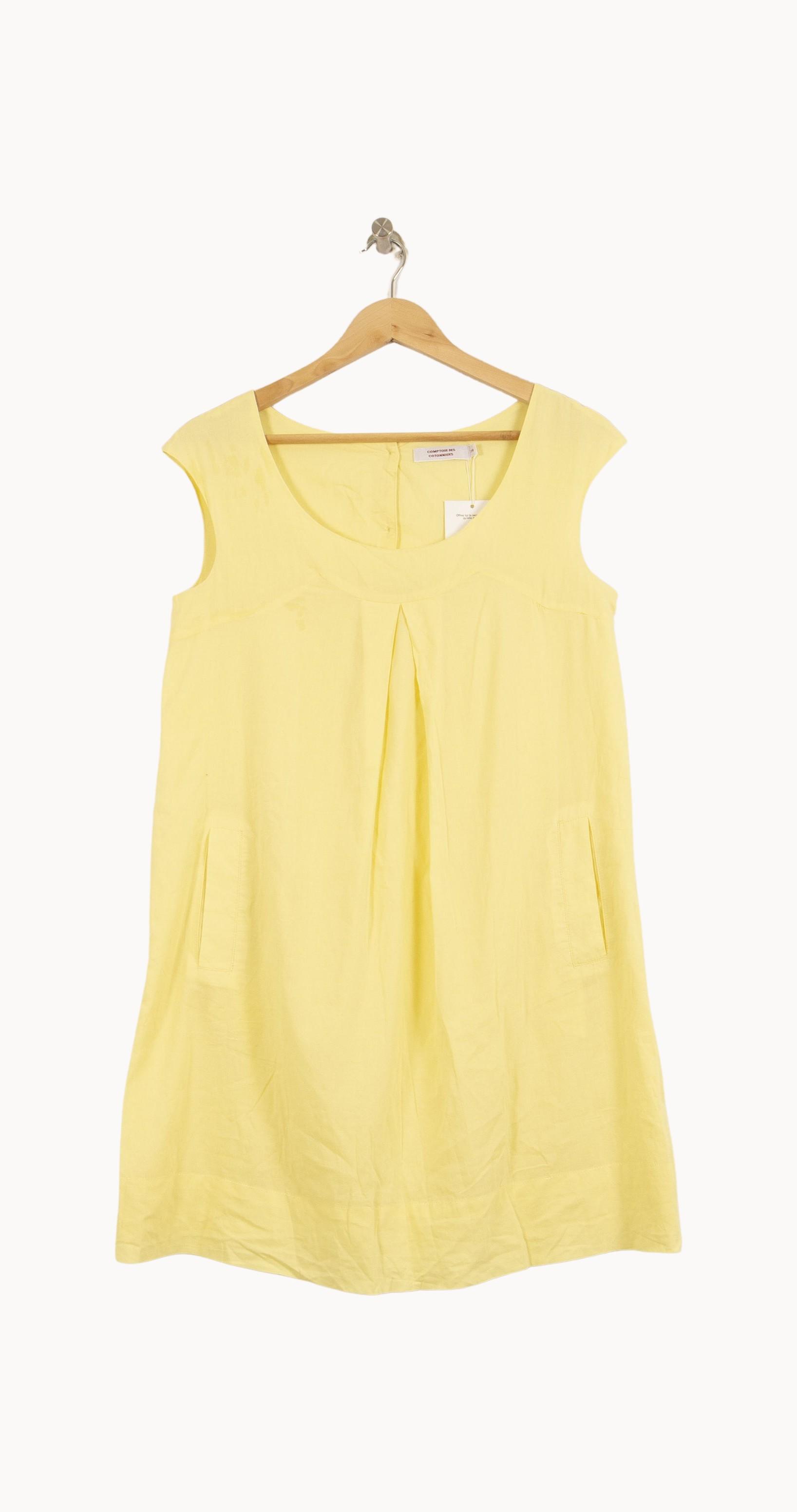 Short & Midi Dress COMPTOIR DES COTONNIERS - Seconde main Yellow