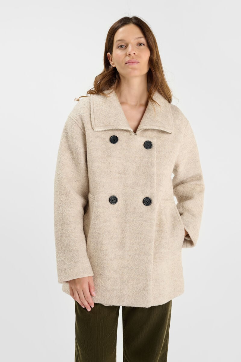 Coat LE TEMPS DES CERISES Beige