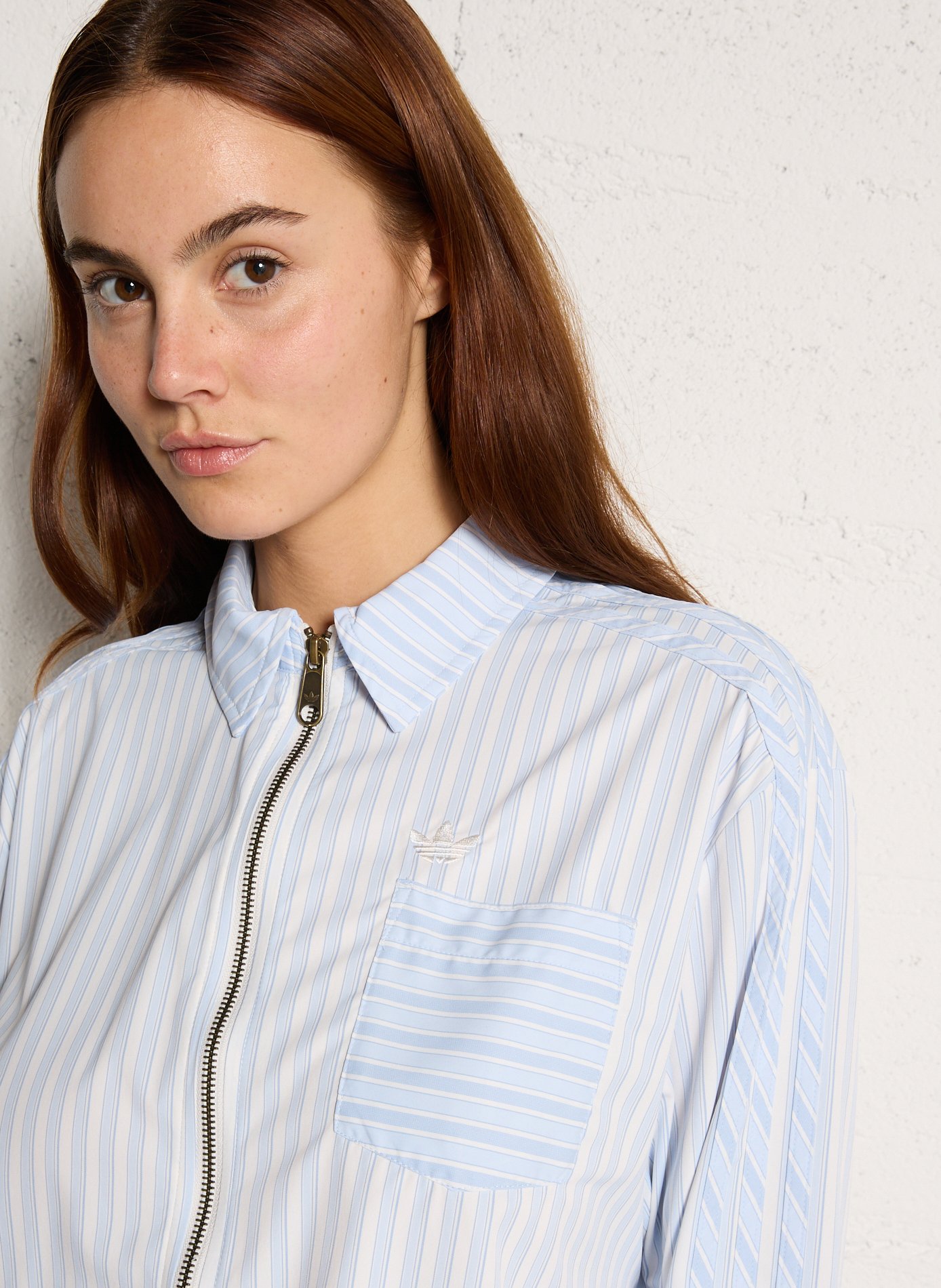 Chemise col classique  ADIDAS Bleu