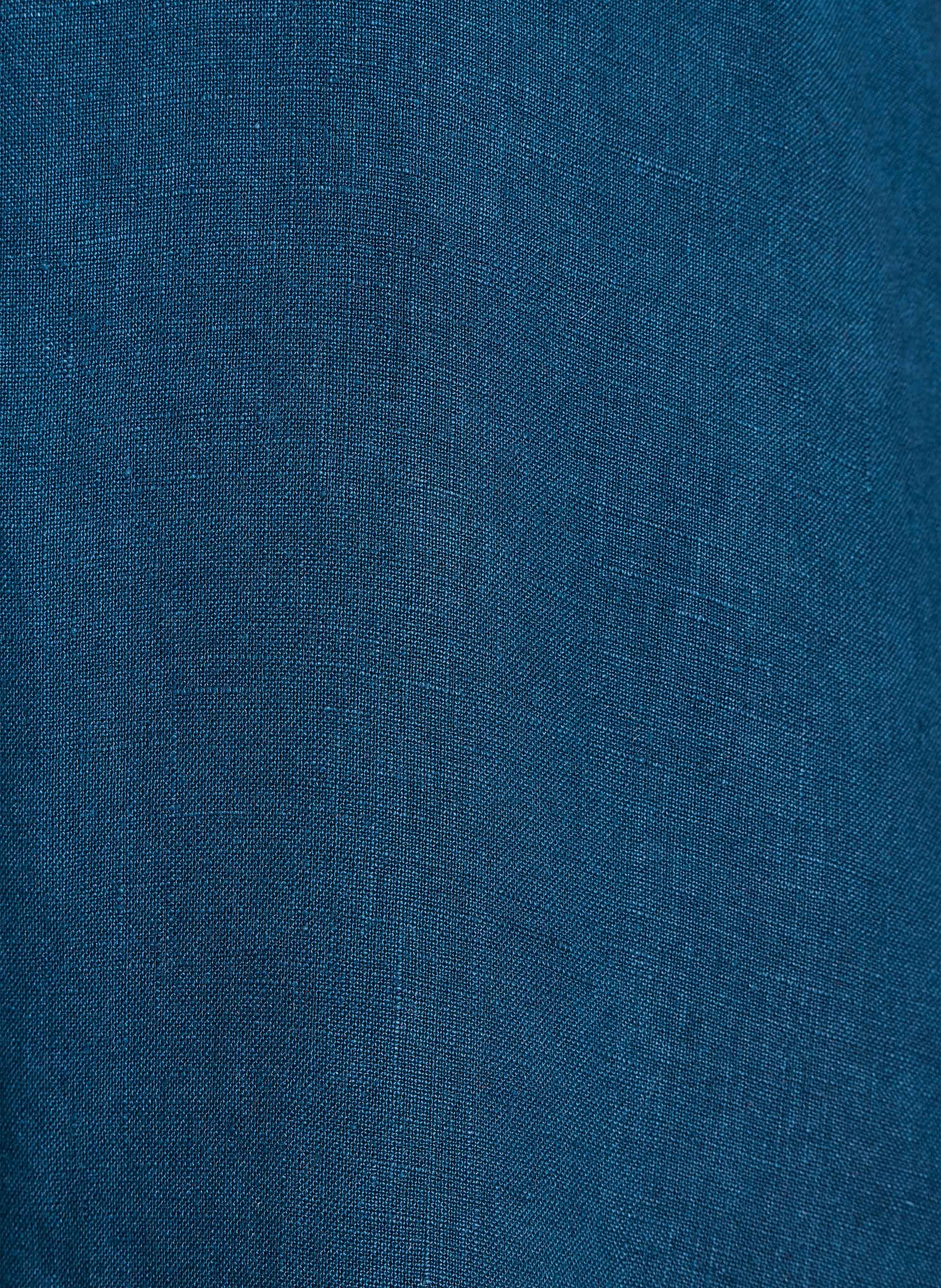 <div>Unifarbener Leinenoverall</div> LA FEE MARABOUTEE Blau