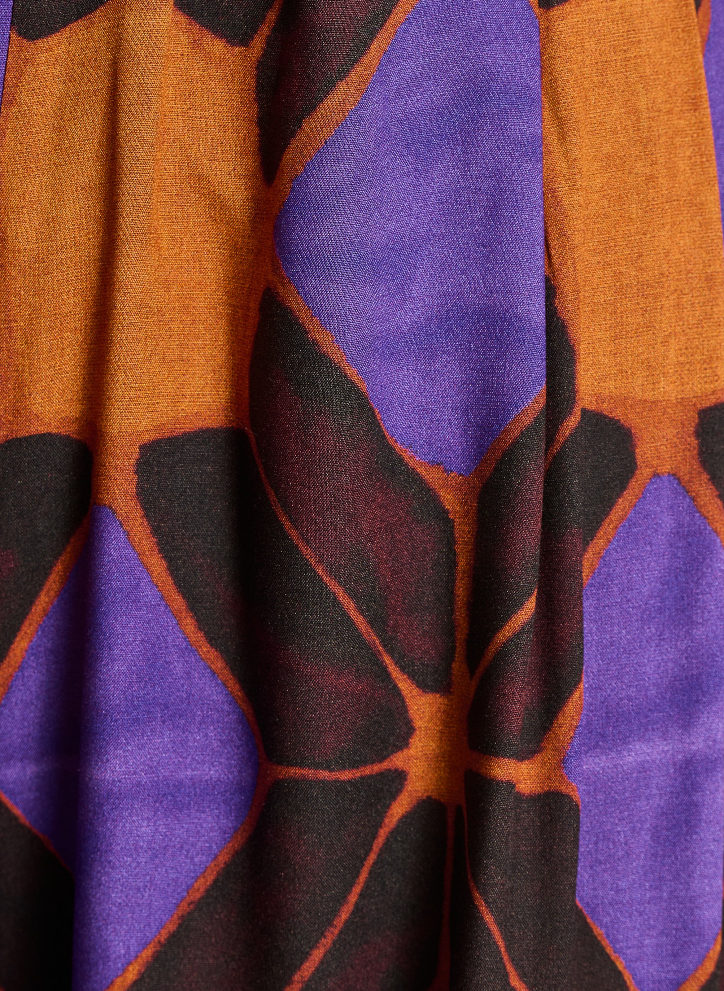 Ethnic print wide-leg pants LA FEE MARABOUTEE Multicolored