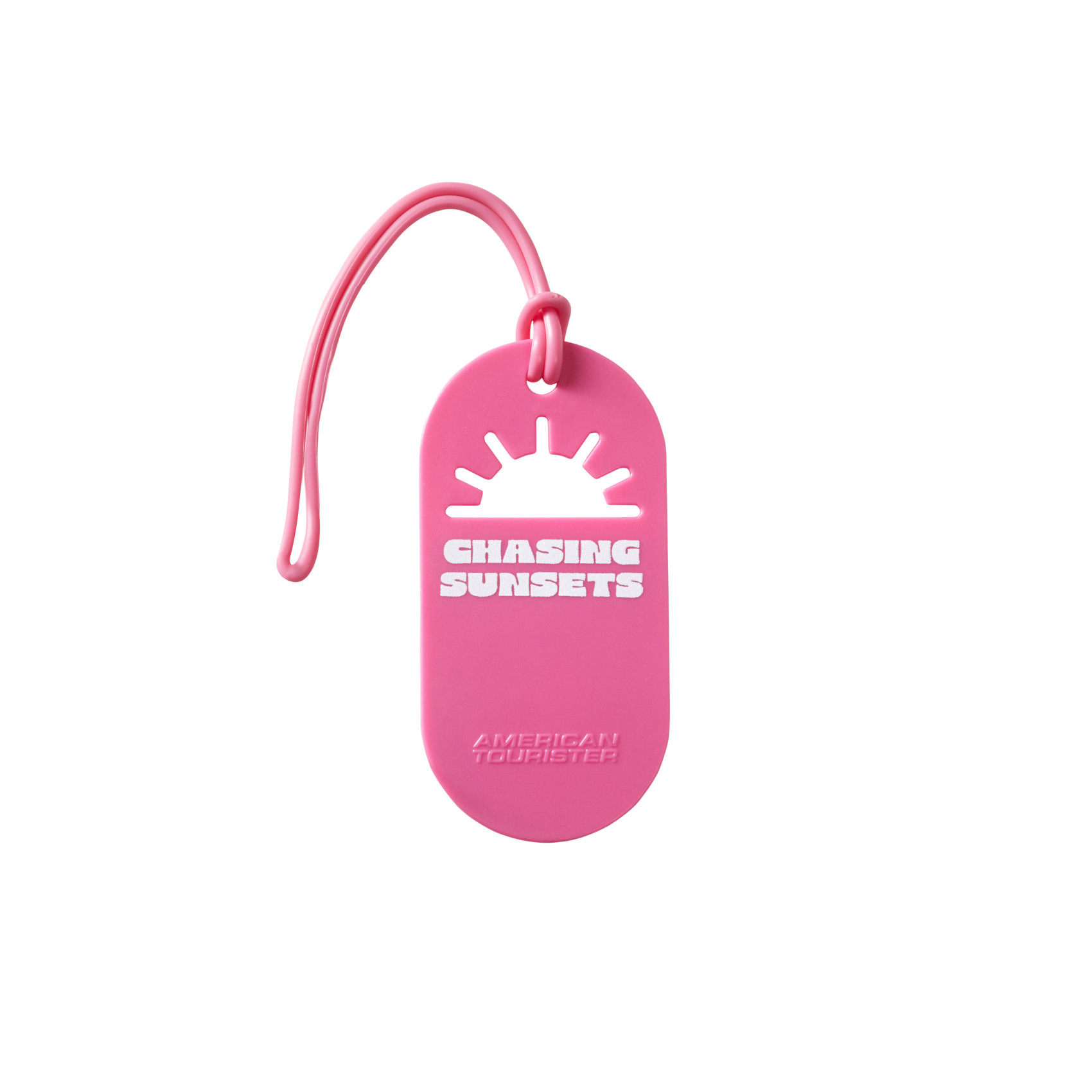 Luggage tag size S AMERICAN TOURISTER Pink