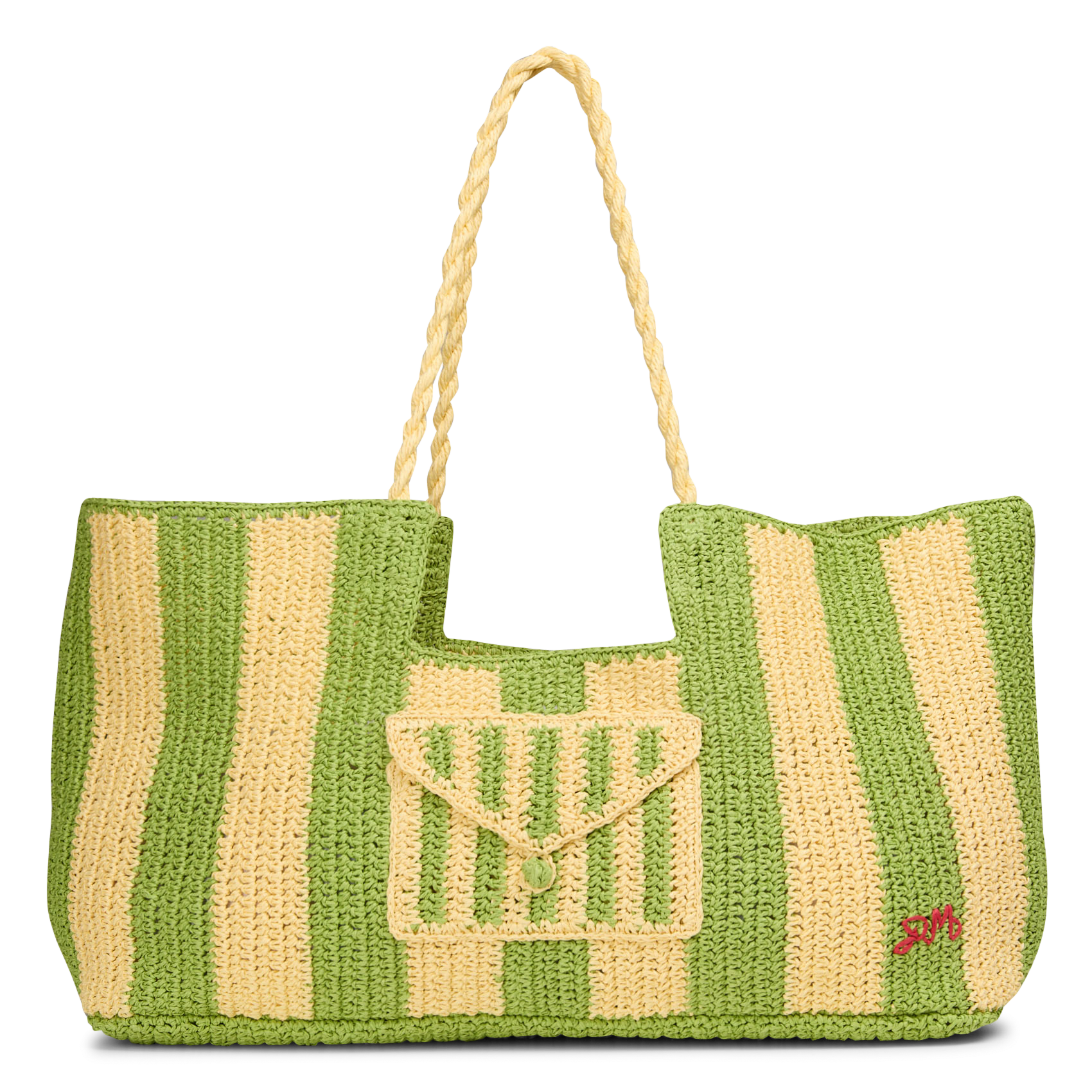 Raffia beach bag DAMSON MADDER Multicolored