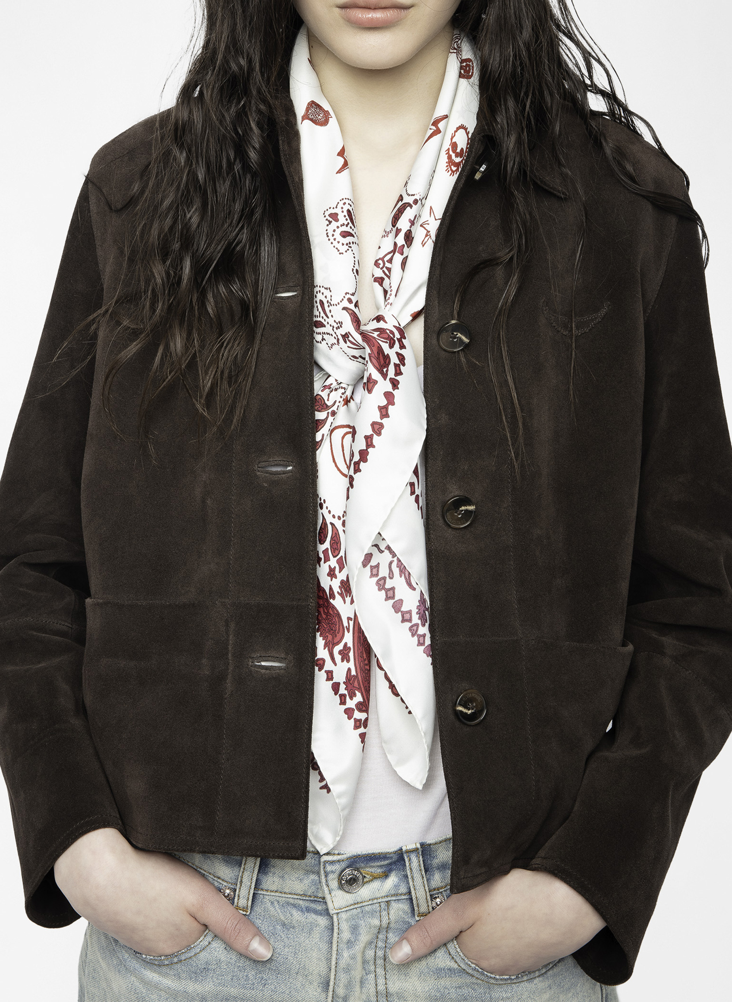 - 86 x 182 cm. ZADIG&VOLTAIRE Rot