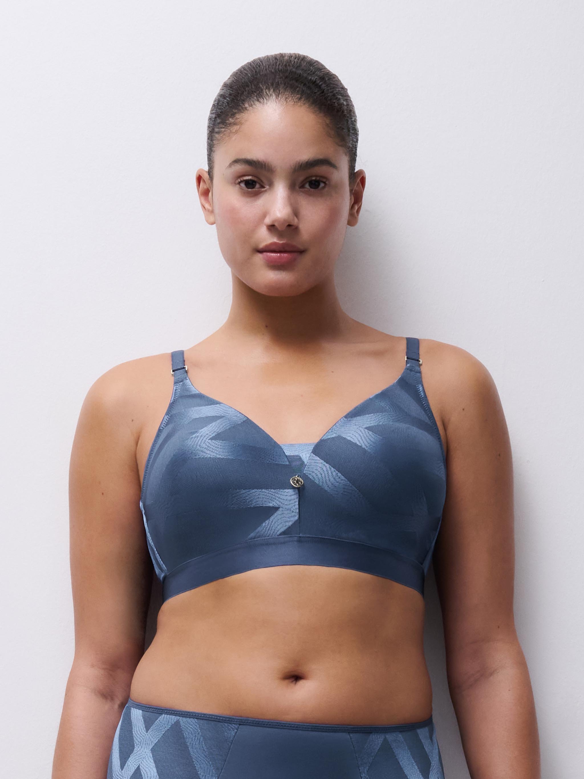 Non-wired support bra CHANTELLE Blue