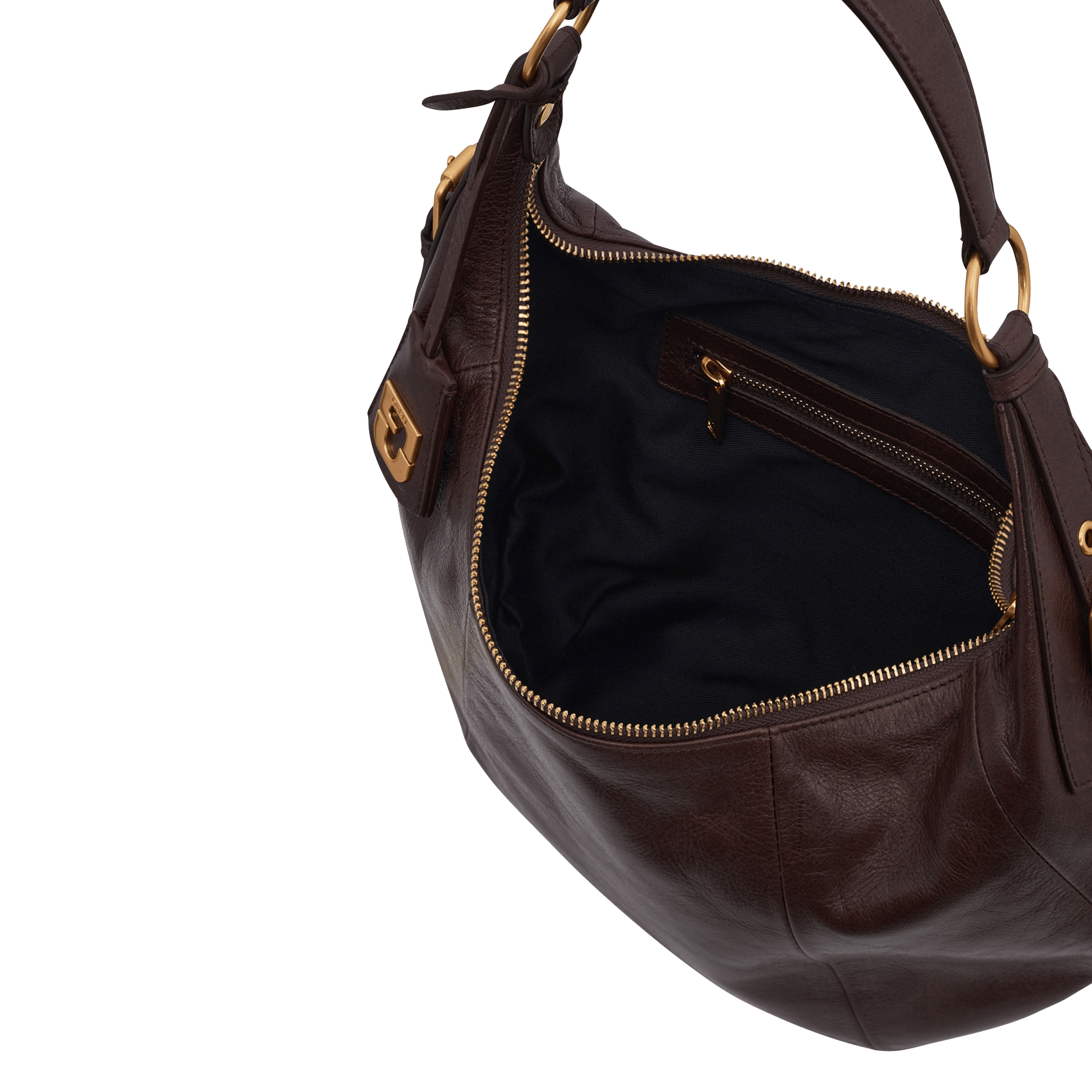 Sac porté épaule en cuir de vachette GERARD DAREL Marron