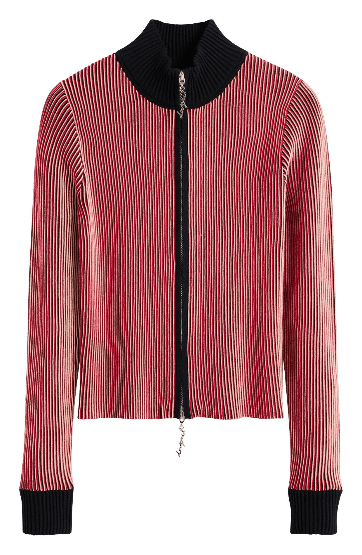 Strickjacke mit Rundhalsausschnitt DESIGUAL Rot