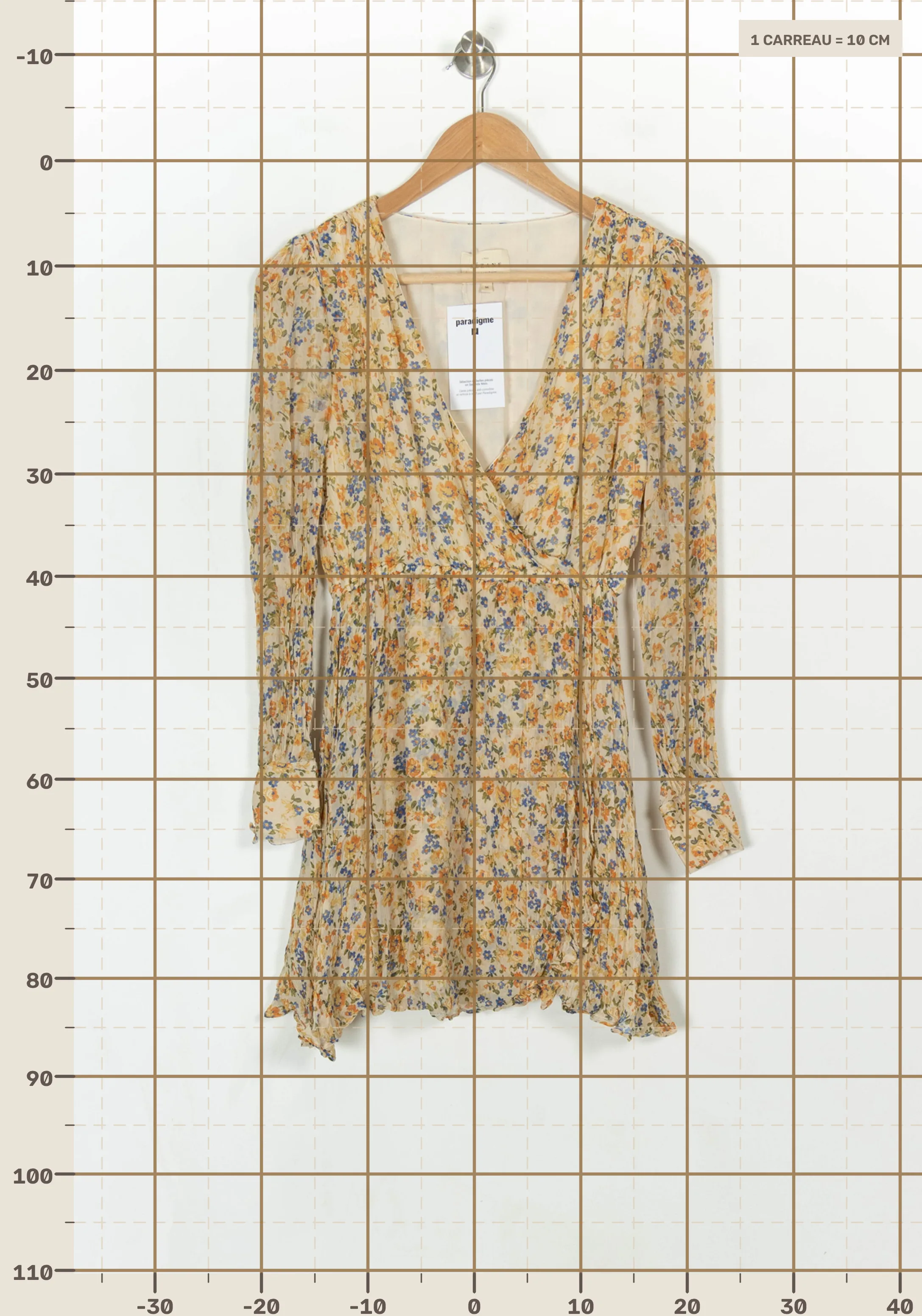 Robe courte & midi SEZANE - Seconde main Jaune