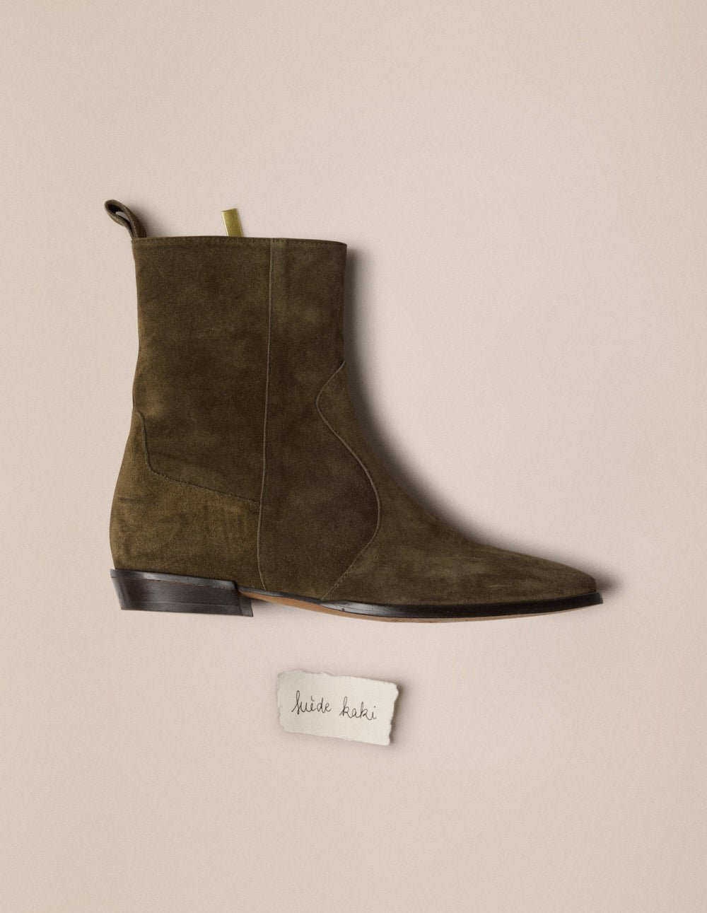 Bottines ODAJE Kaki