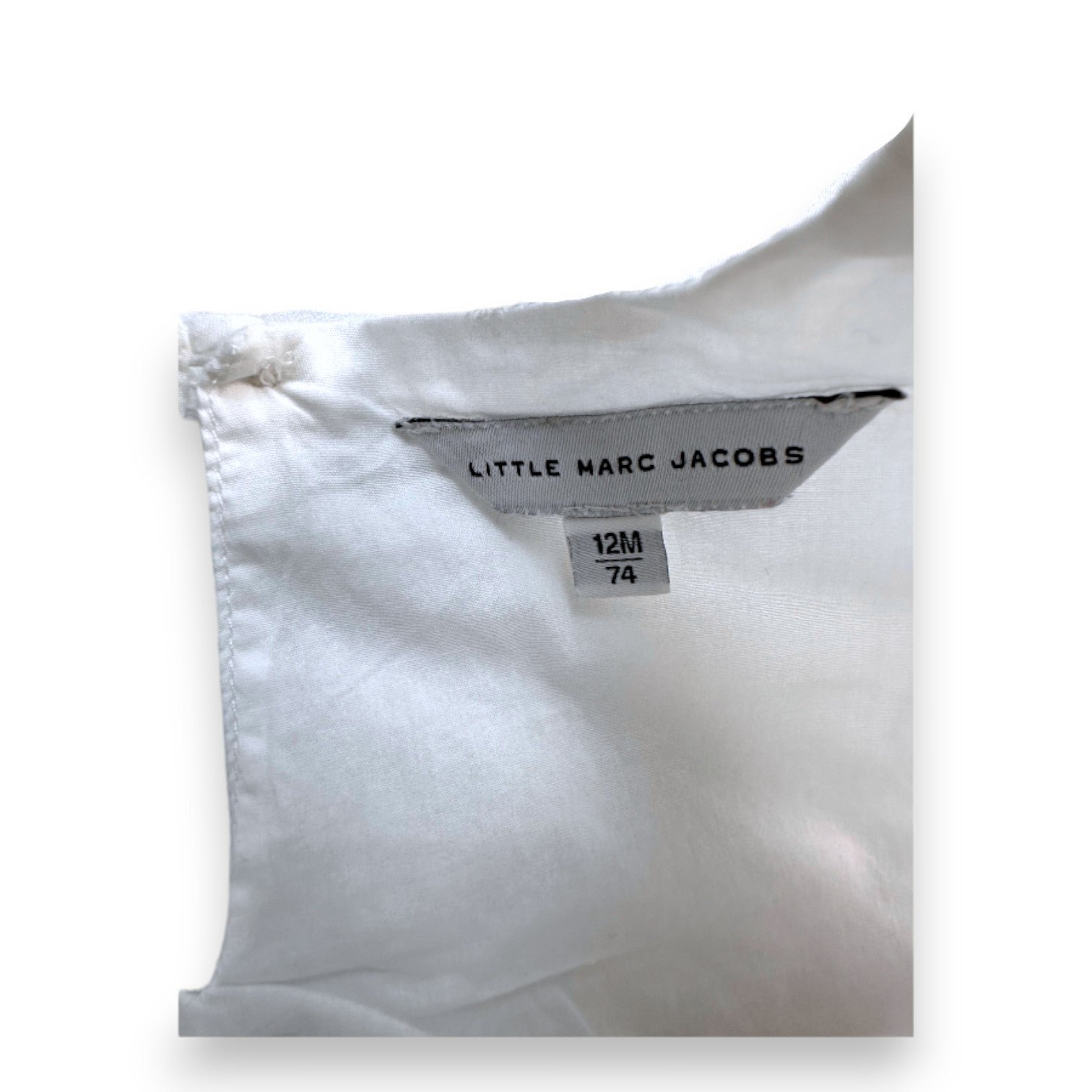 White Baby Dress - 12 months MARC JACOBS - Seconde Main White