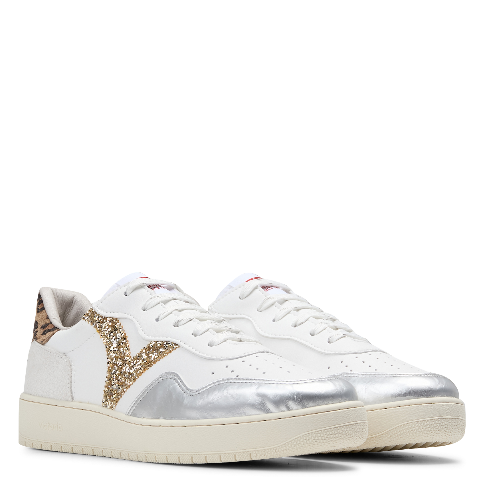 Baskets basses VICTORIA Argent