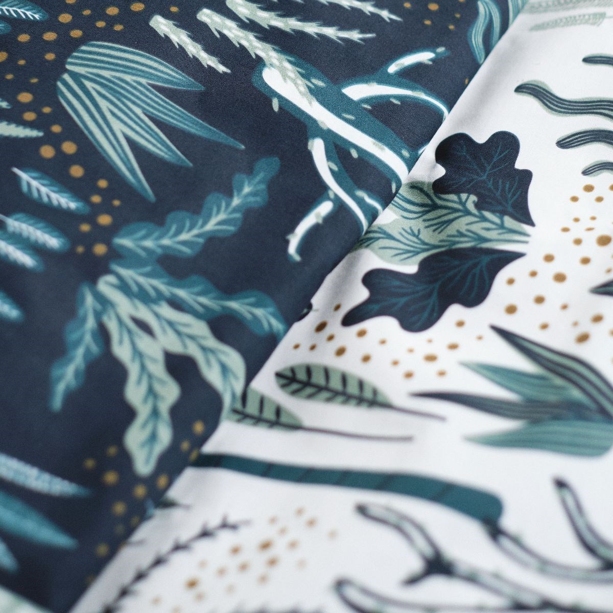 Cotton bedding set TODAY LINGE DE MAISON Blue