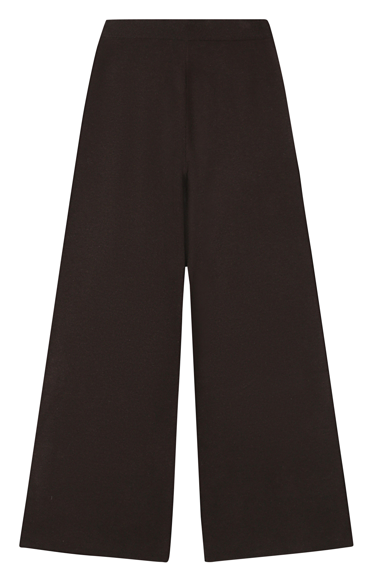 Wide-leg knit pants GRACE ET MILA Brown