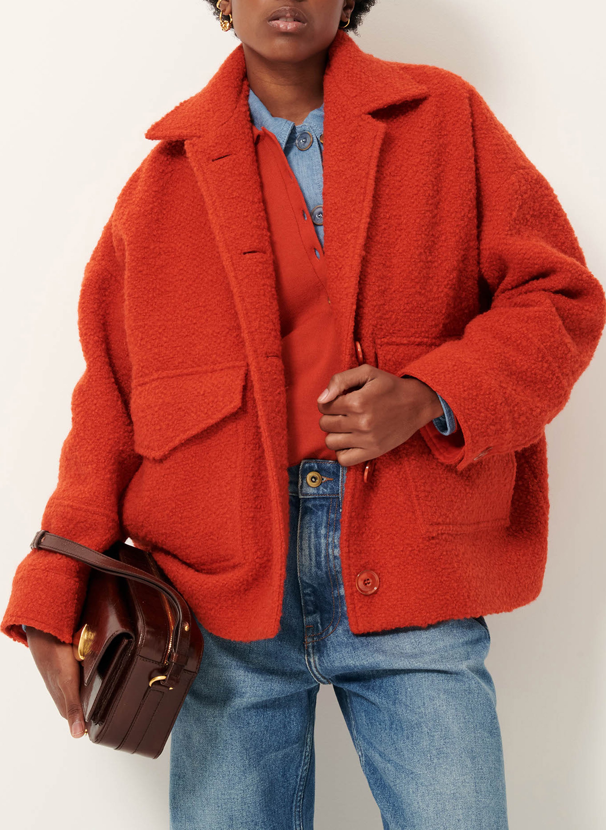 Carina coat SESSUN Red