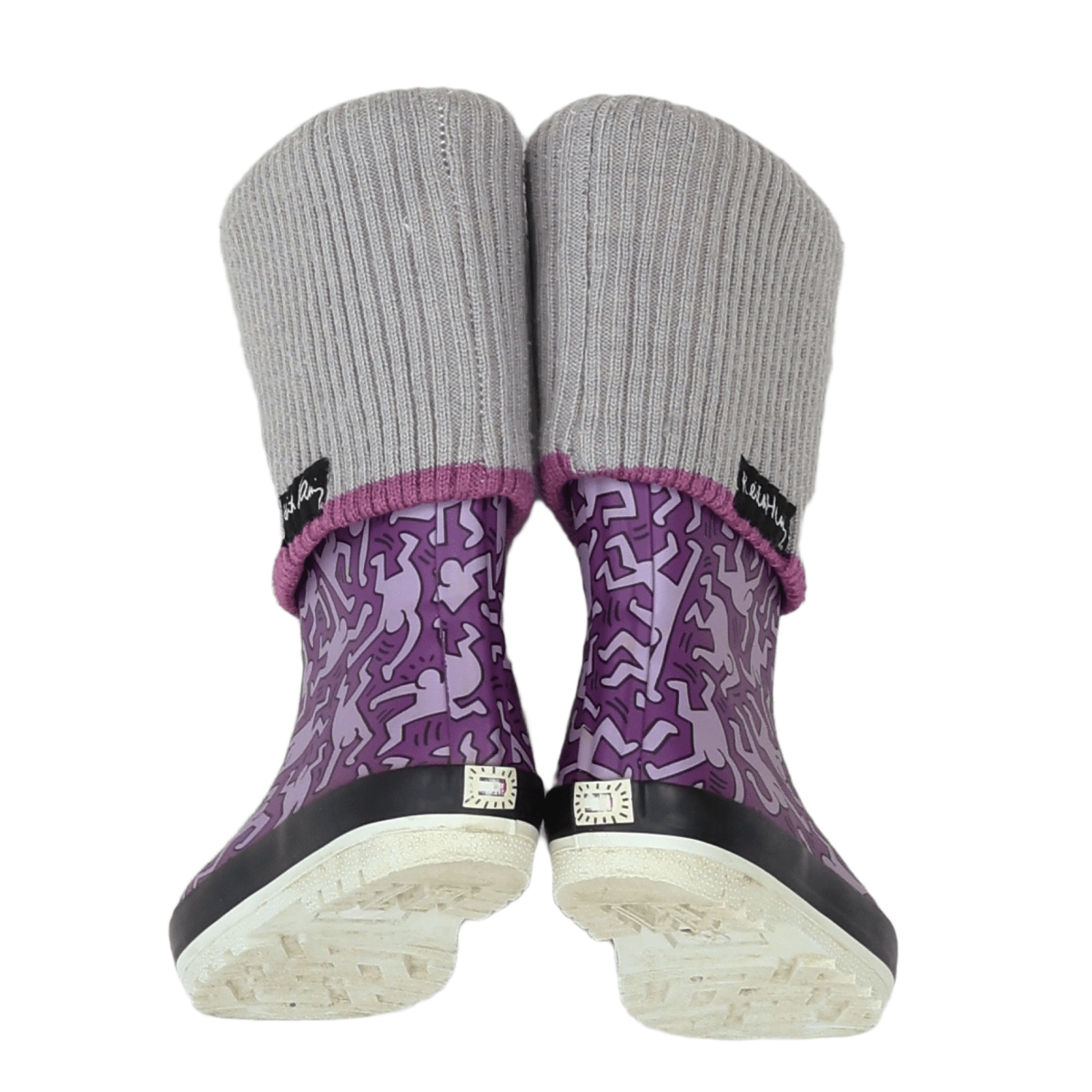 Children's purple rain boots - 27.0 TOMMY HILFIGER - SECONDE MAIN Purple