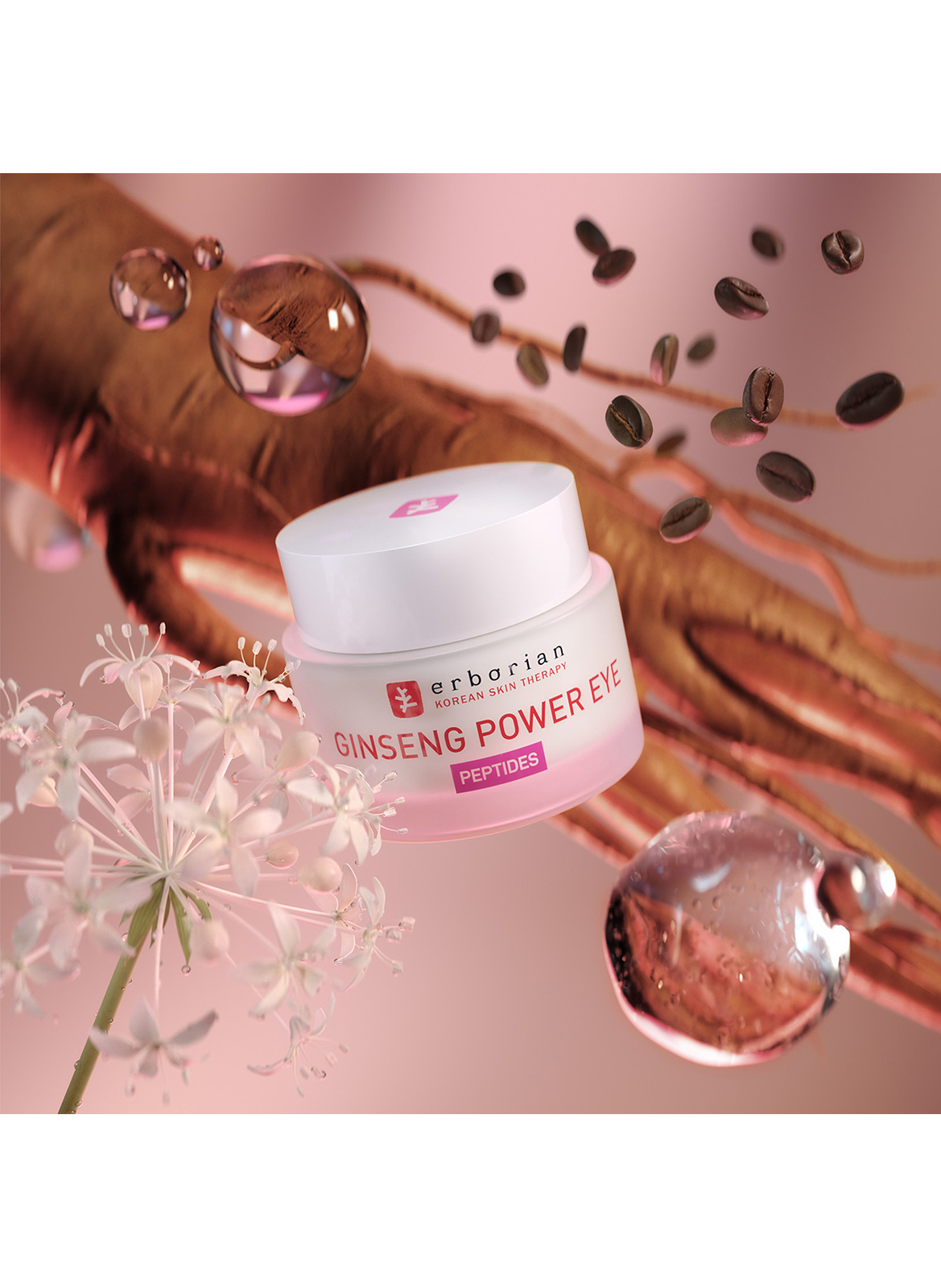 Ginseng Power Eye - Smoothing Eye Cream | Fine Lines & Wrinkles ERBORIAN No color