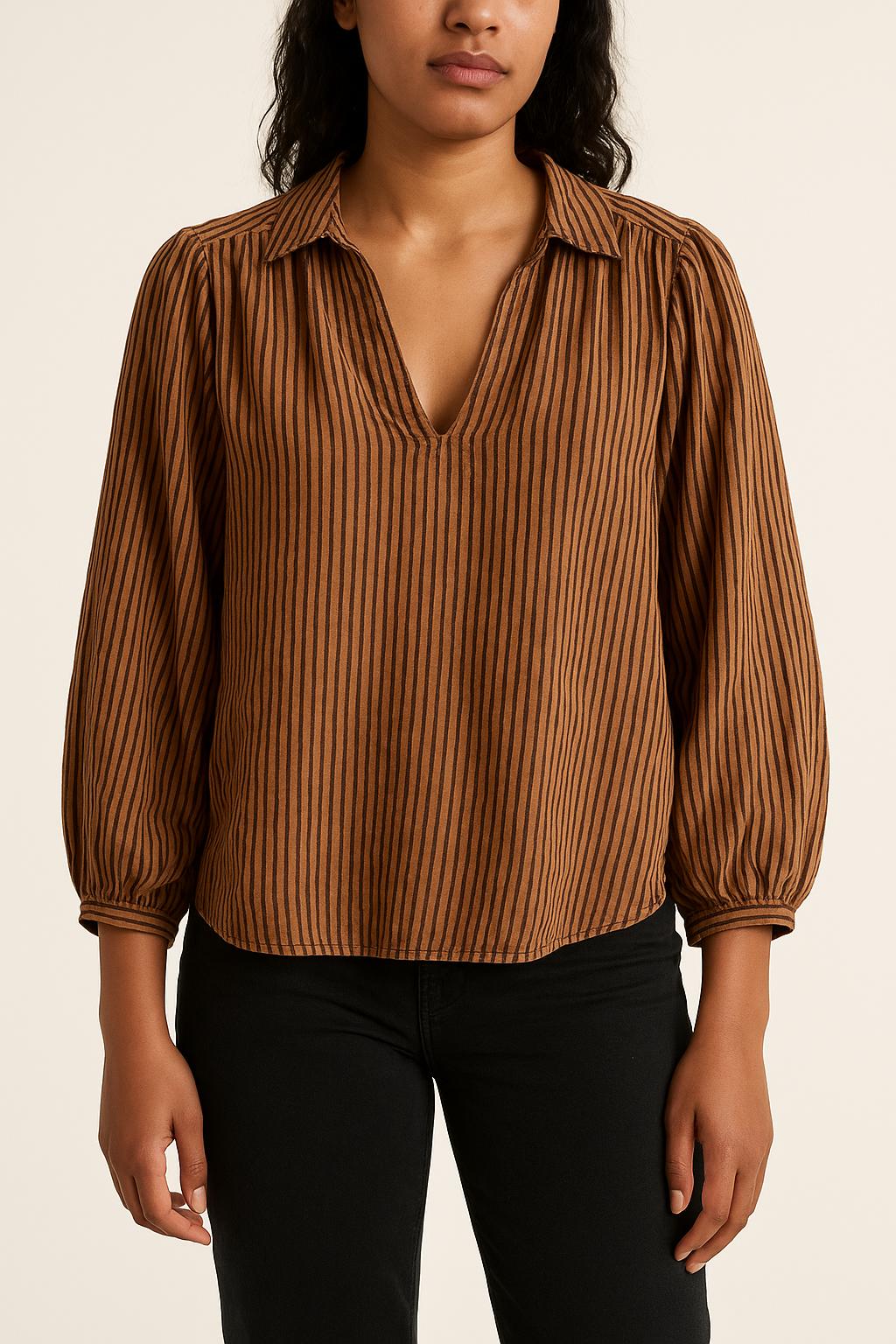 Blouse MES DEMOISELLES - Seconde Main Brown
