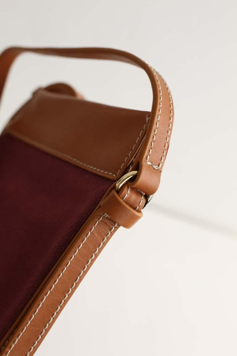 Cotton crossbody bag ANTIK BATIK - Seconde Main Red