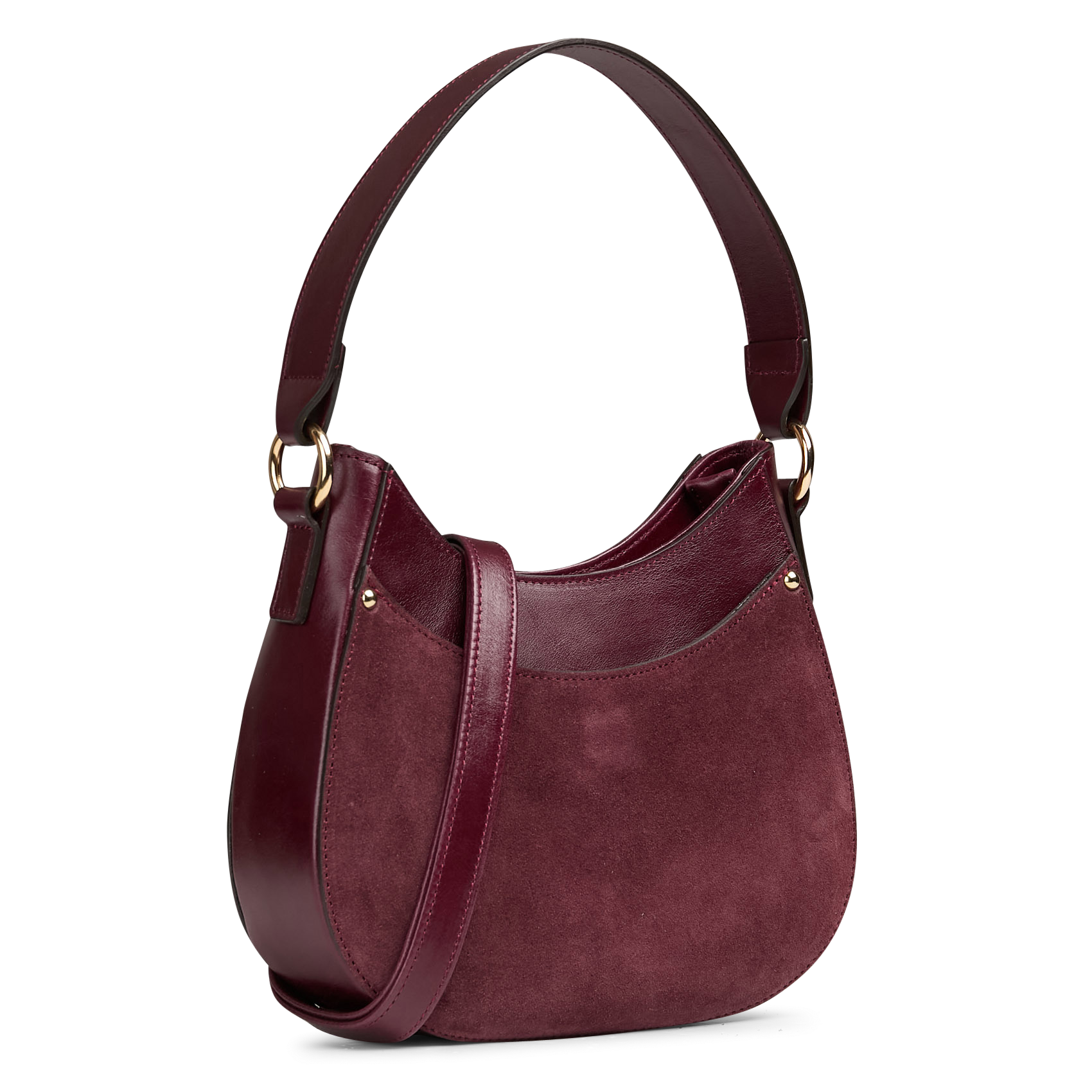 Sac à main en cuir MAISON 123 Rouge