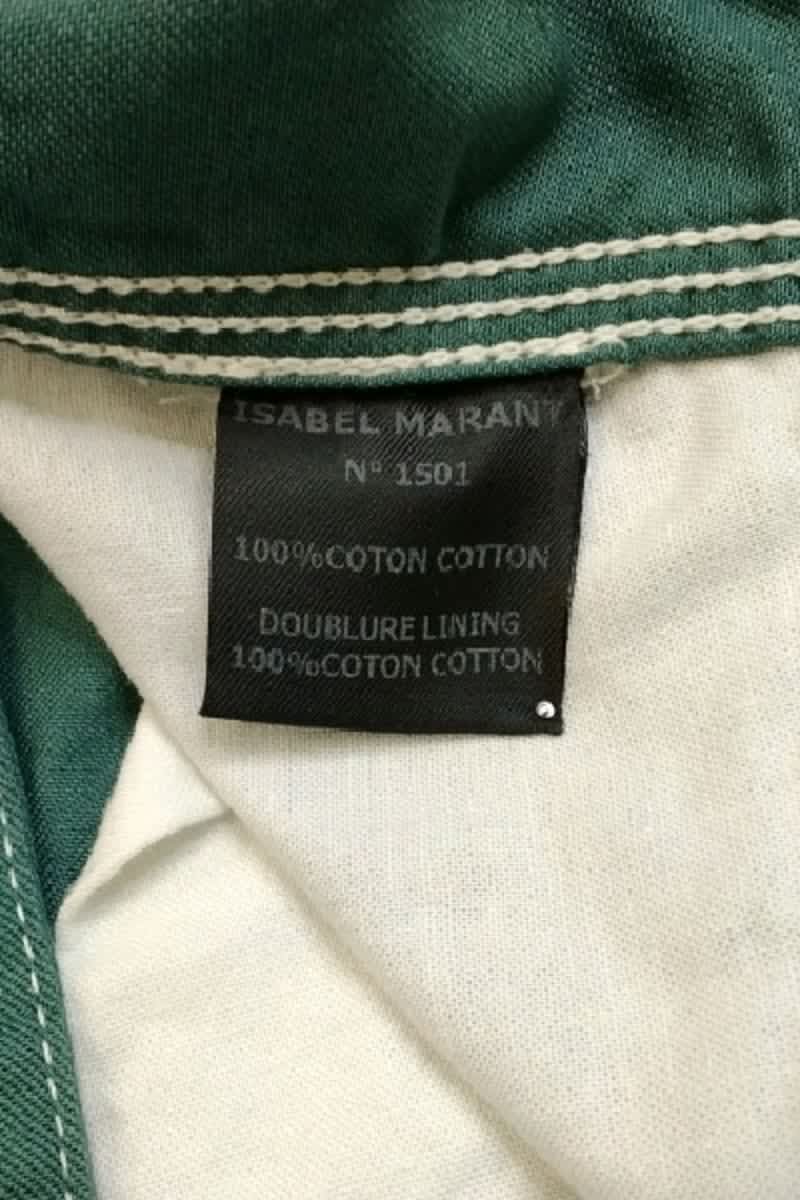 Carrot trousers ISABEL MARANT - Seconde Main Green