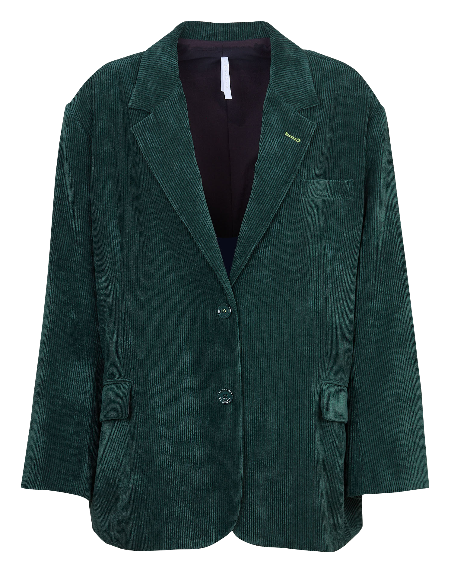 Veste tailleur oversize en velours côtelé IMPERIAL Vert