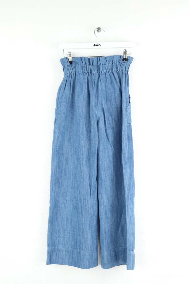 Wide trousers SEZANE - Seconde main Blue