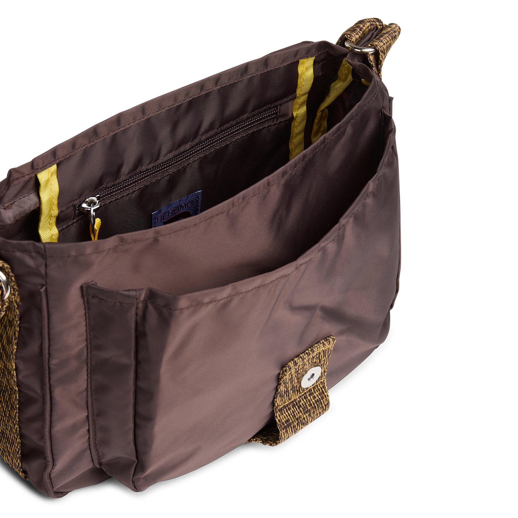 Baindeminuit shoulder bag BENSIMON Brown