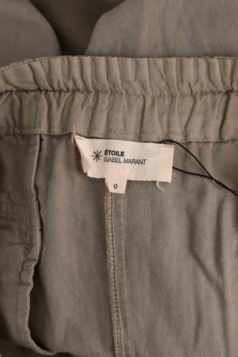 Wide trousers ISABEL MARANT ÉTOILE - SECONDE MAIN Beige