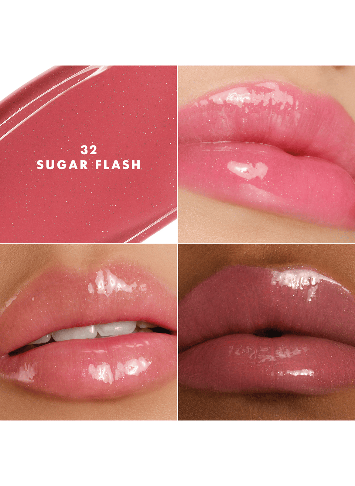 Prisma Glass Baume à lèvres couleur et brillance intense Rose