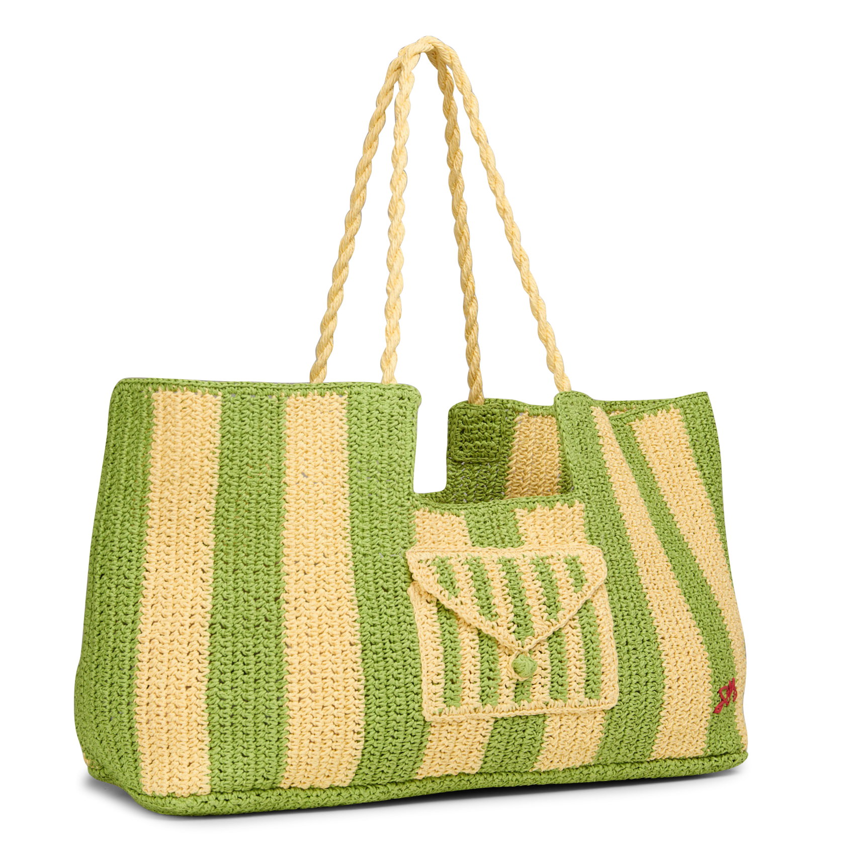Raffia beach bag DAMSON MADDER Multicolored