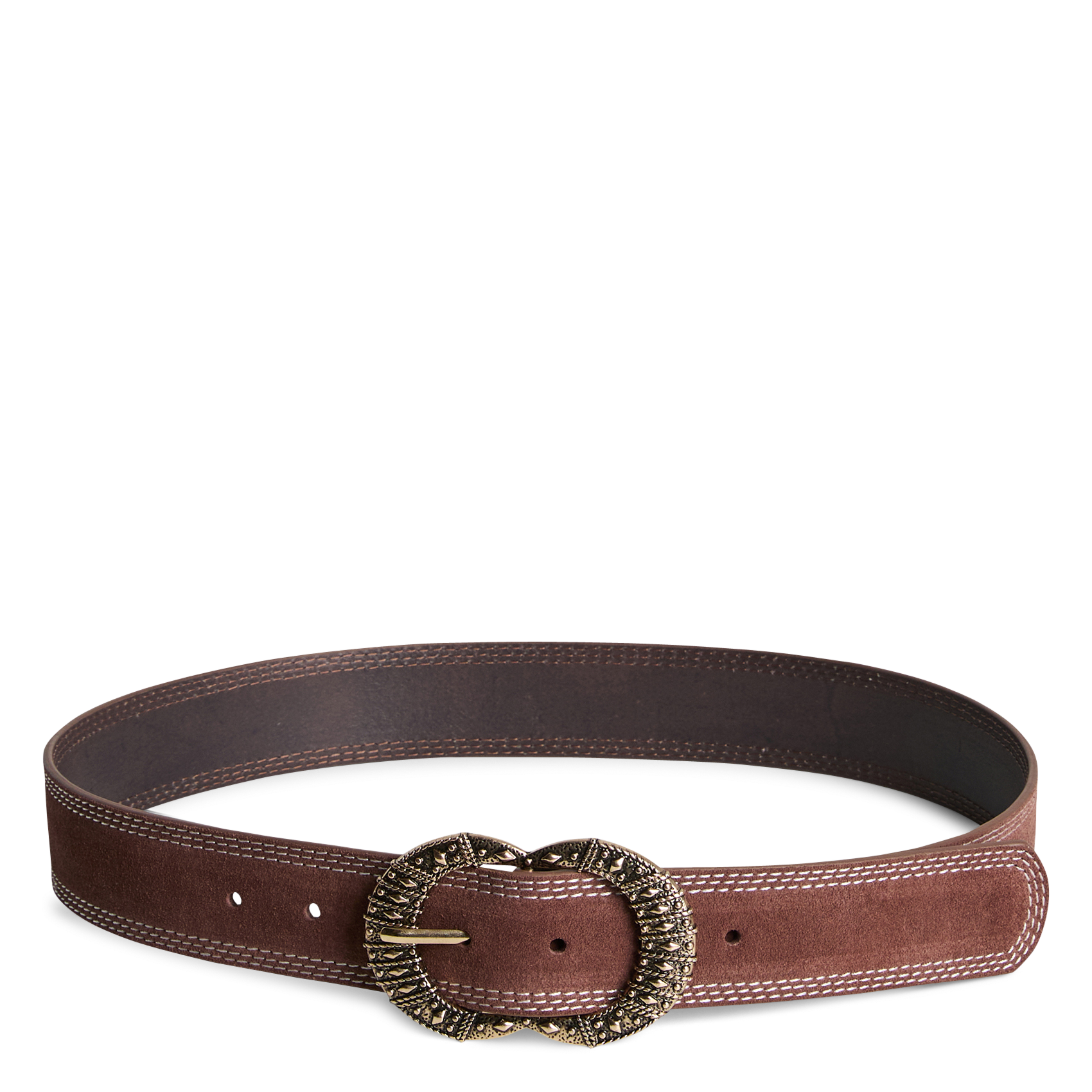 Riem met fantasiegesp van suède-leder PIECES