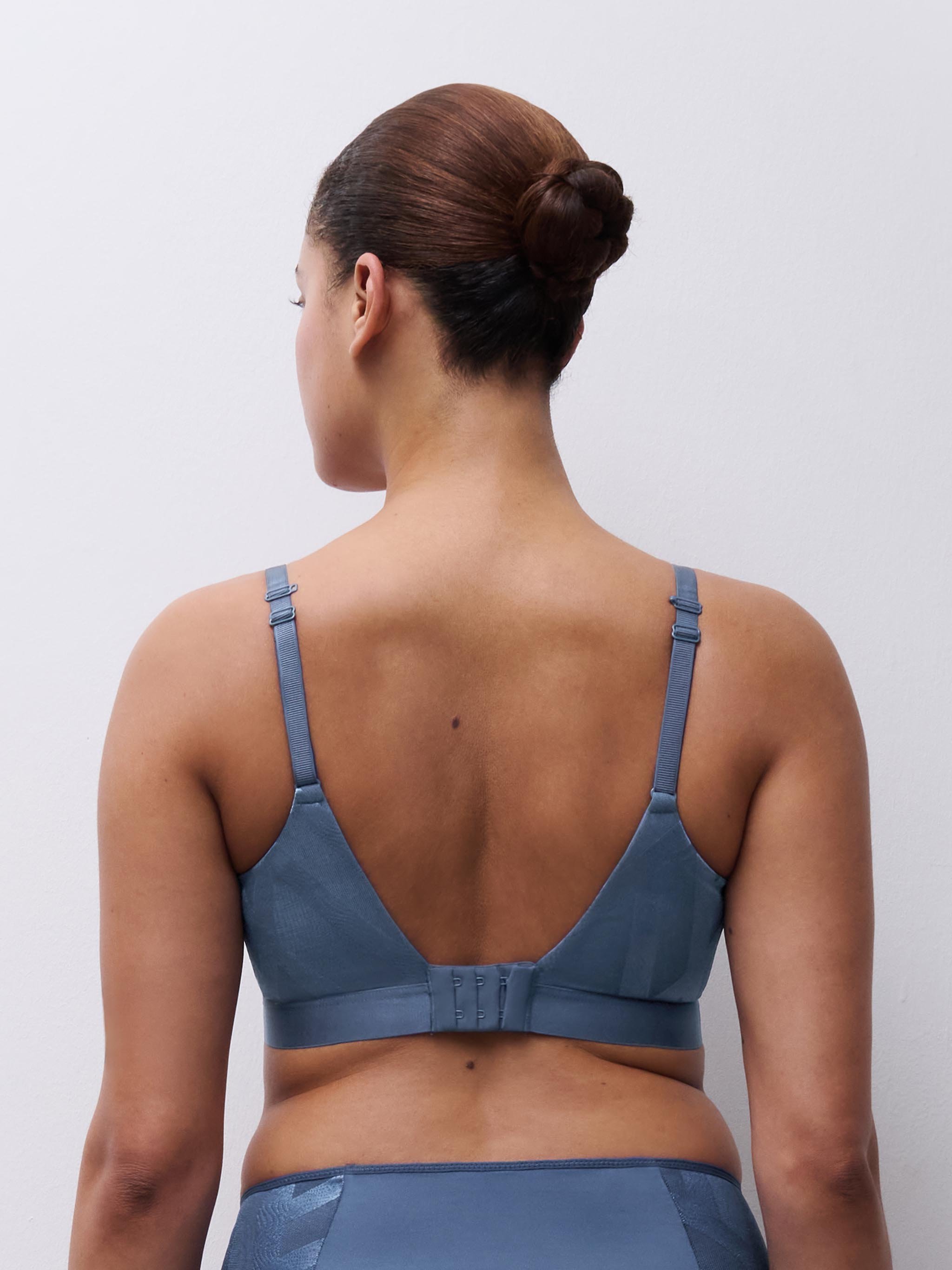 Non-wired support bra CHANTELLE Blue