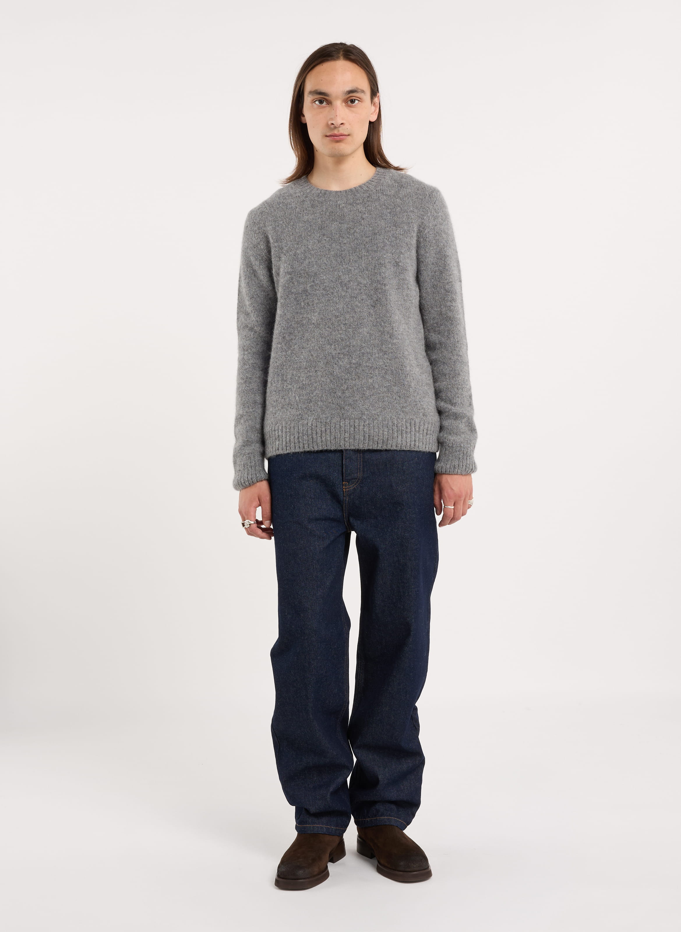 Rechte jeans van stretchkatoen SAISON 1865 Blauw