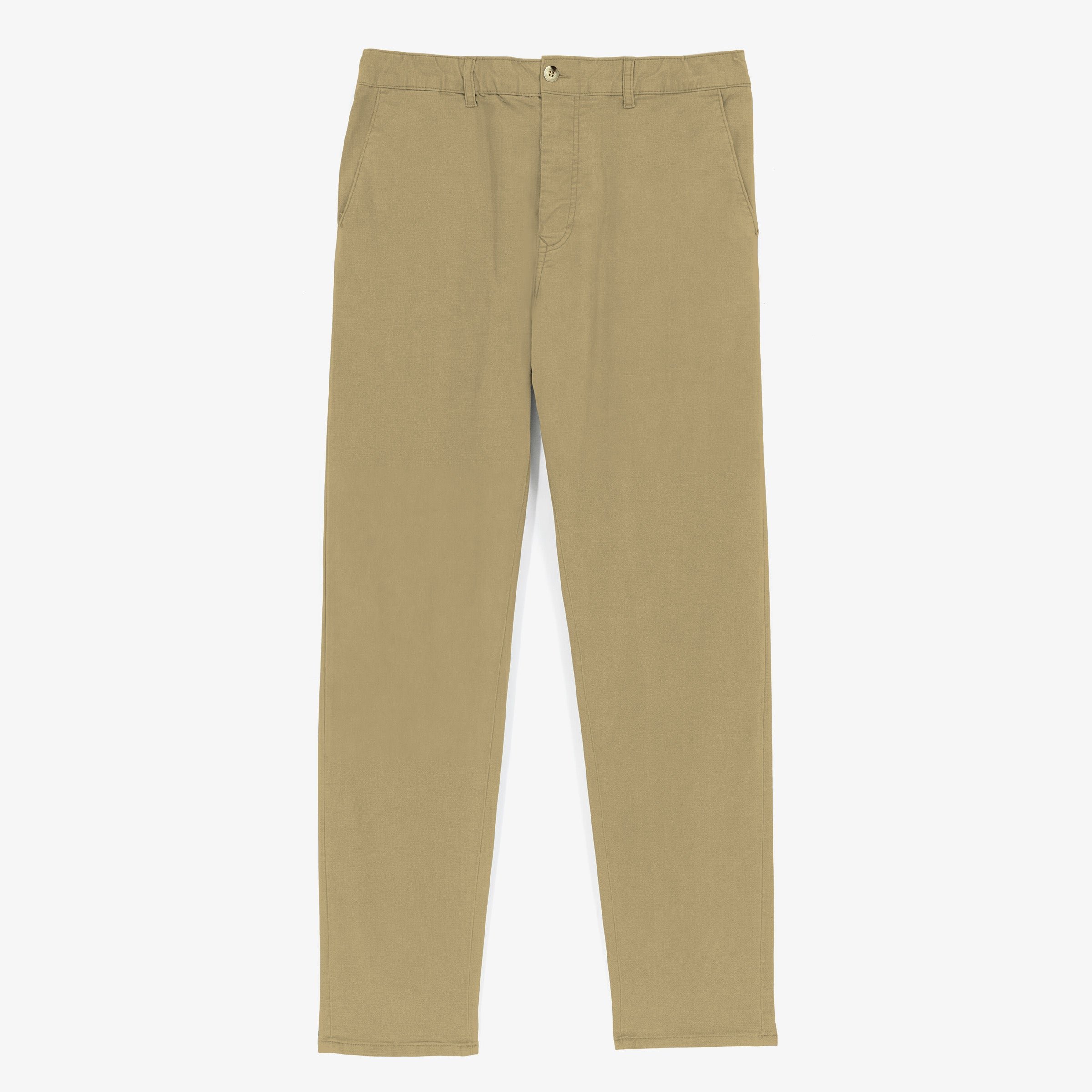 Chino confort taille élastiquée SERGE BLANCO Beige