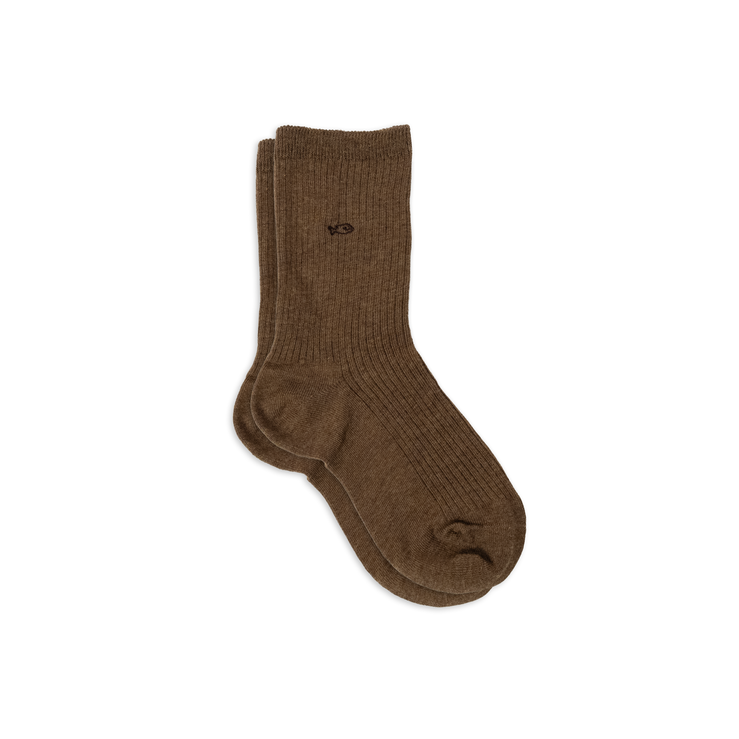 Ribbed Solid Combed Cotton Socks BILLYBELT
