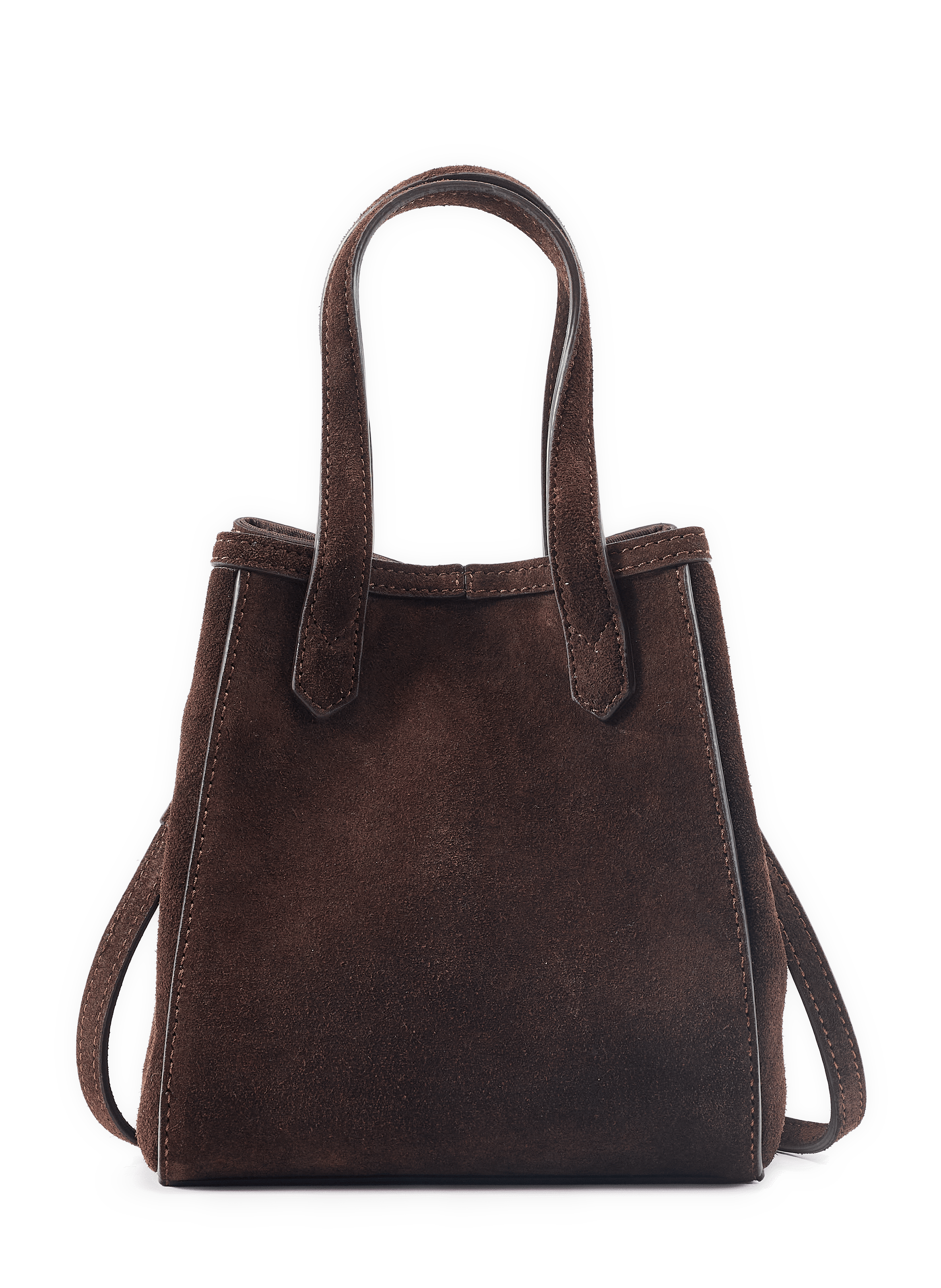 Enzo S leather handbag SAISON 1865 Brown