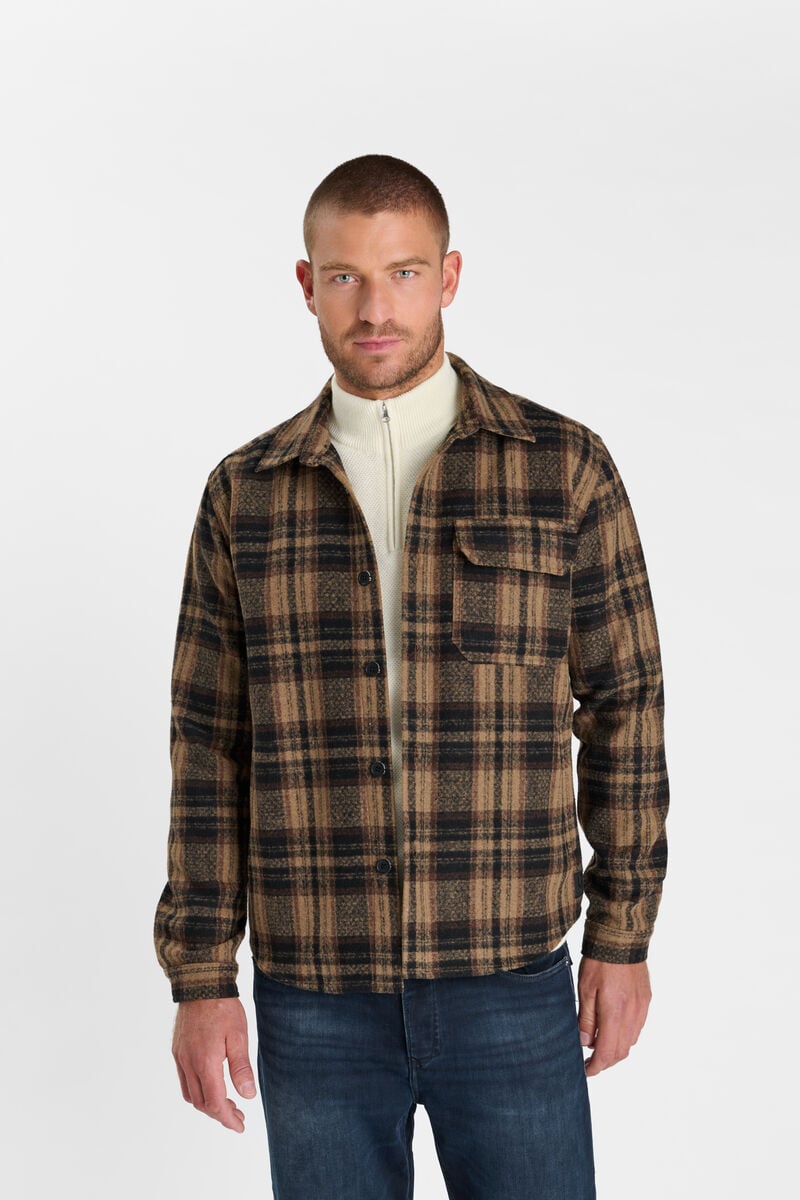 Overshirt LE TEMPS DES CERISES Brown